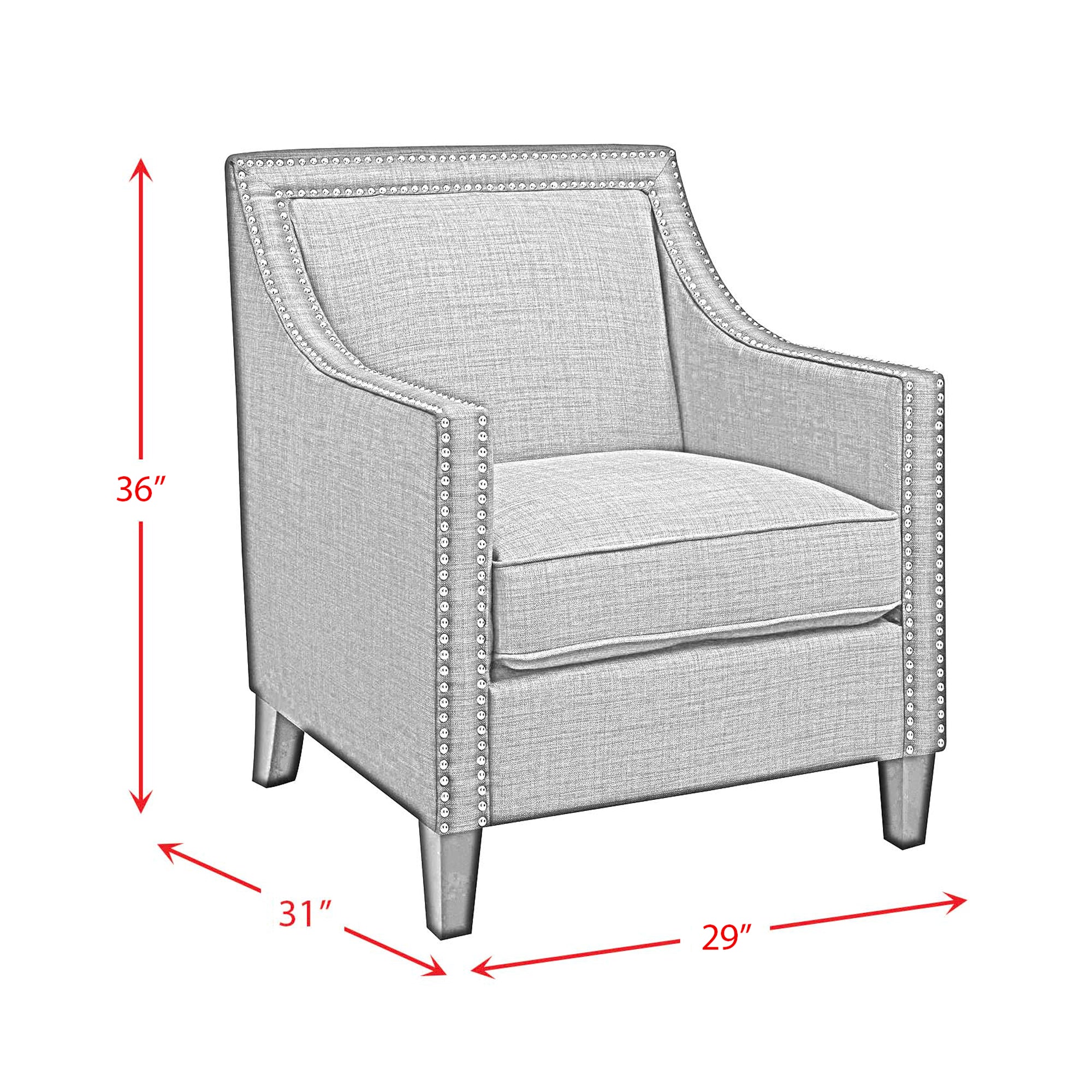 Erica 497 Chair W/Chrome Nails Heirloom Natural (ISTA 3)