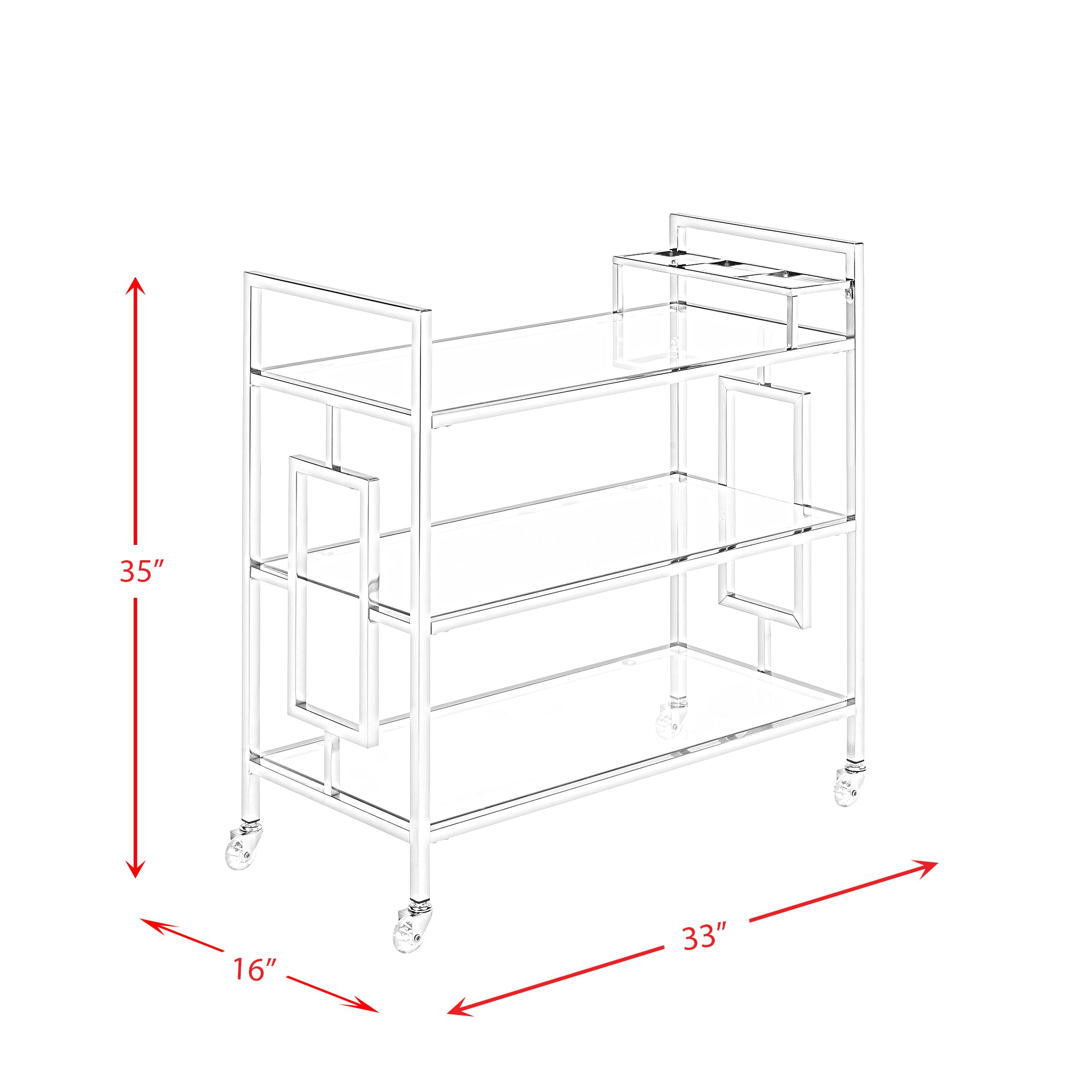 Ezra Serving Cart 3A Packing