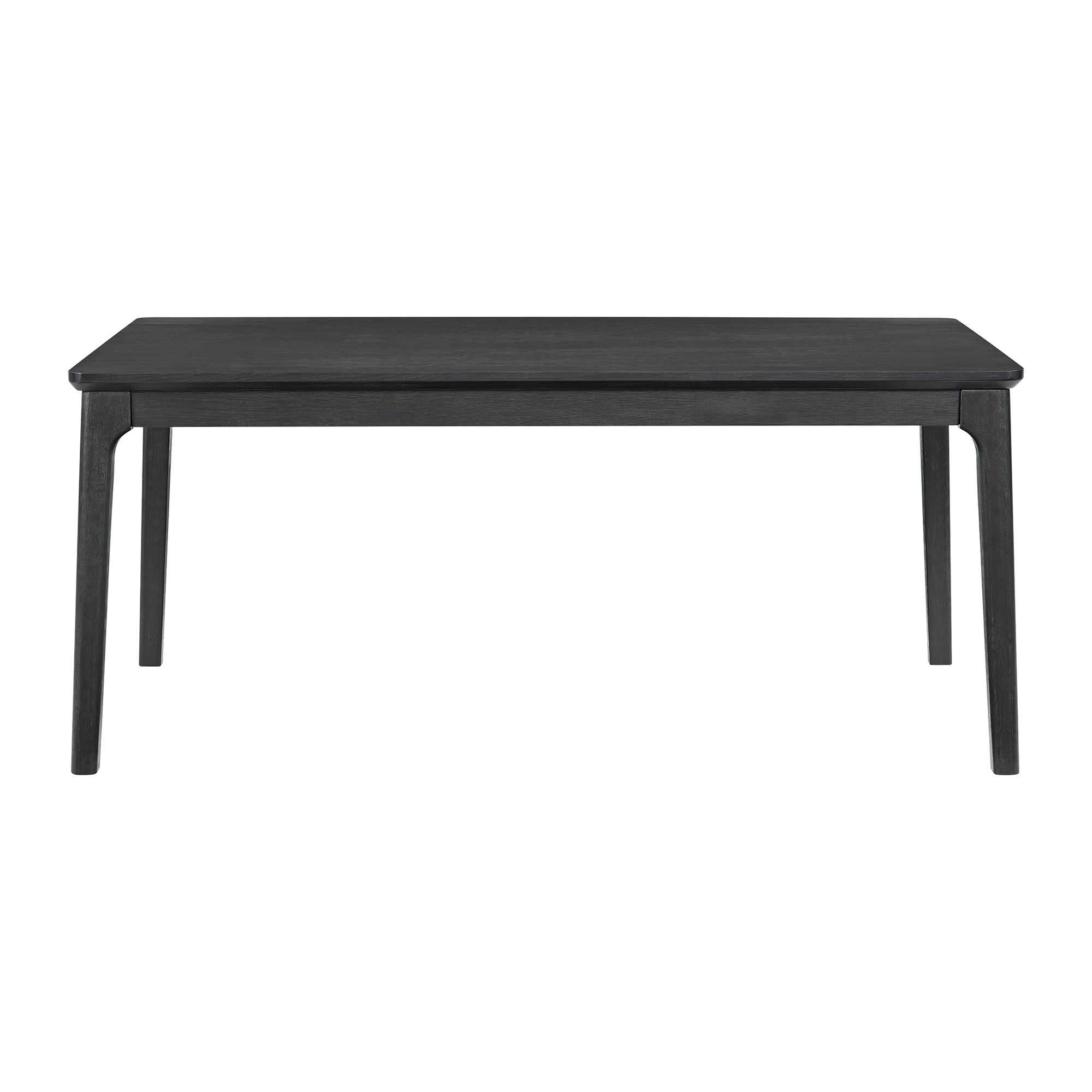 Garcia 6PC Dining Set with Table, 4 Chairs, and Bench in Black