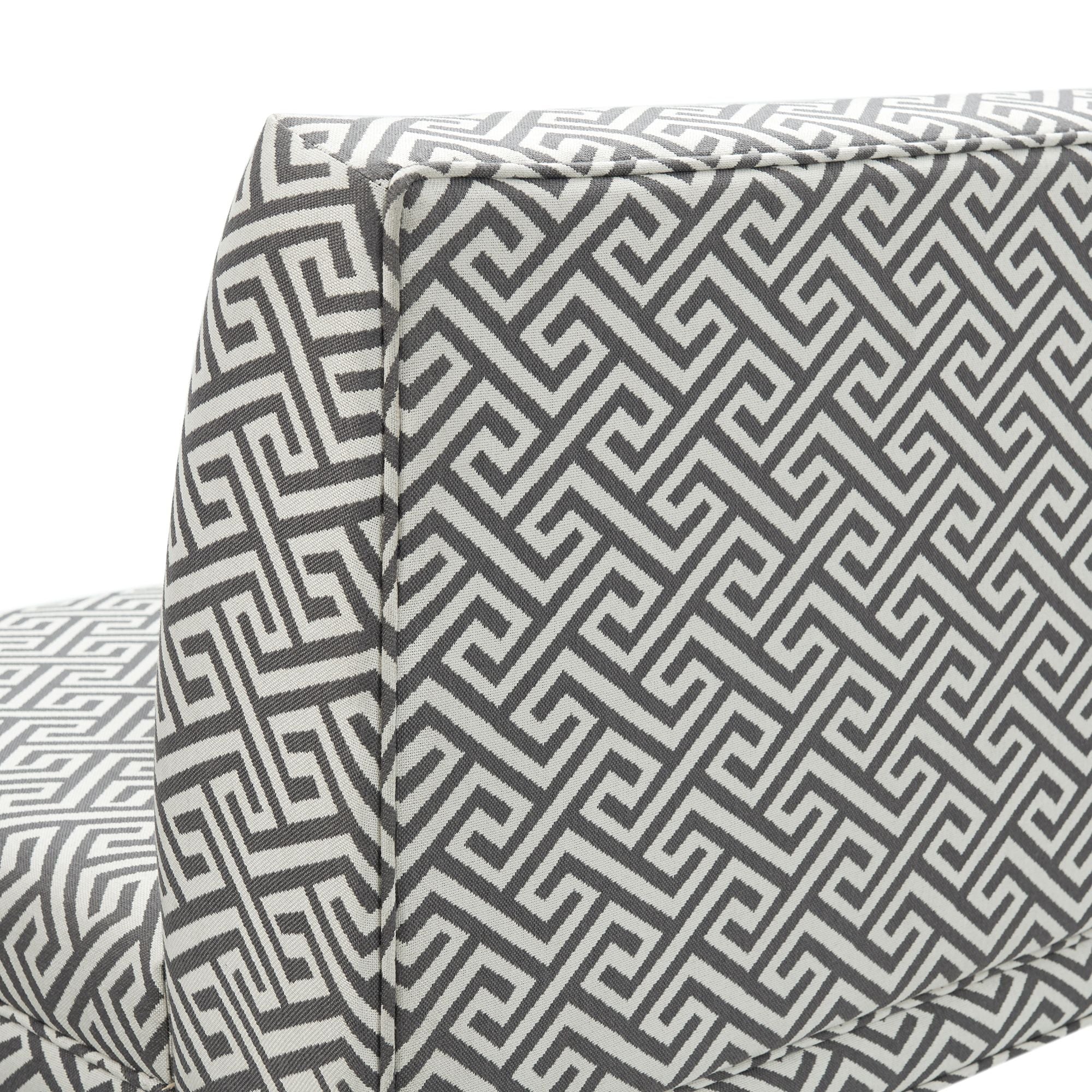Gramercy Dining Three Seat Sofa w/Seven Pillows