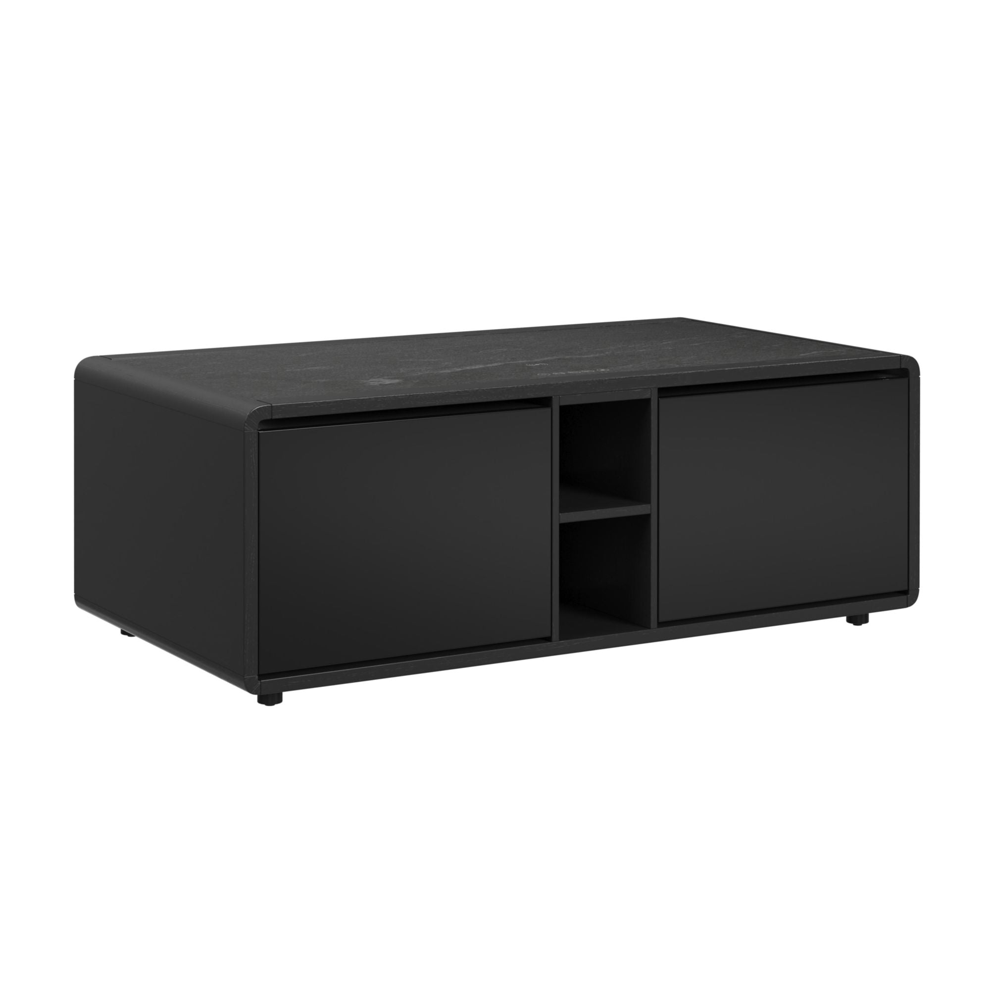 Halo Smart Coffee Table with Cooler and Speaker in Black
