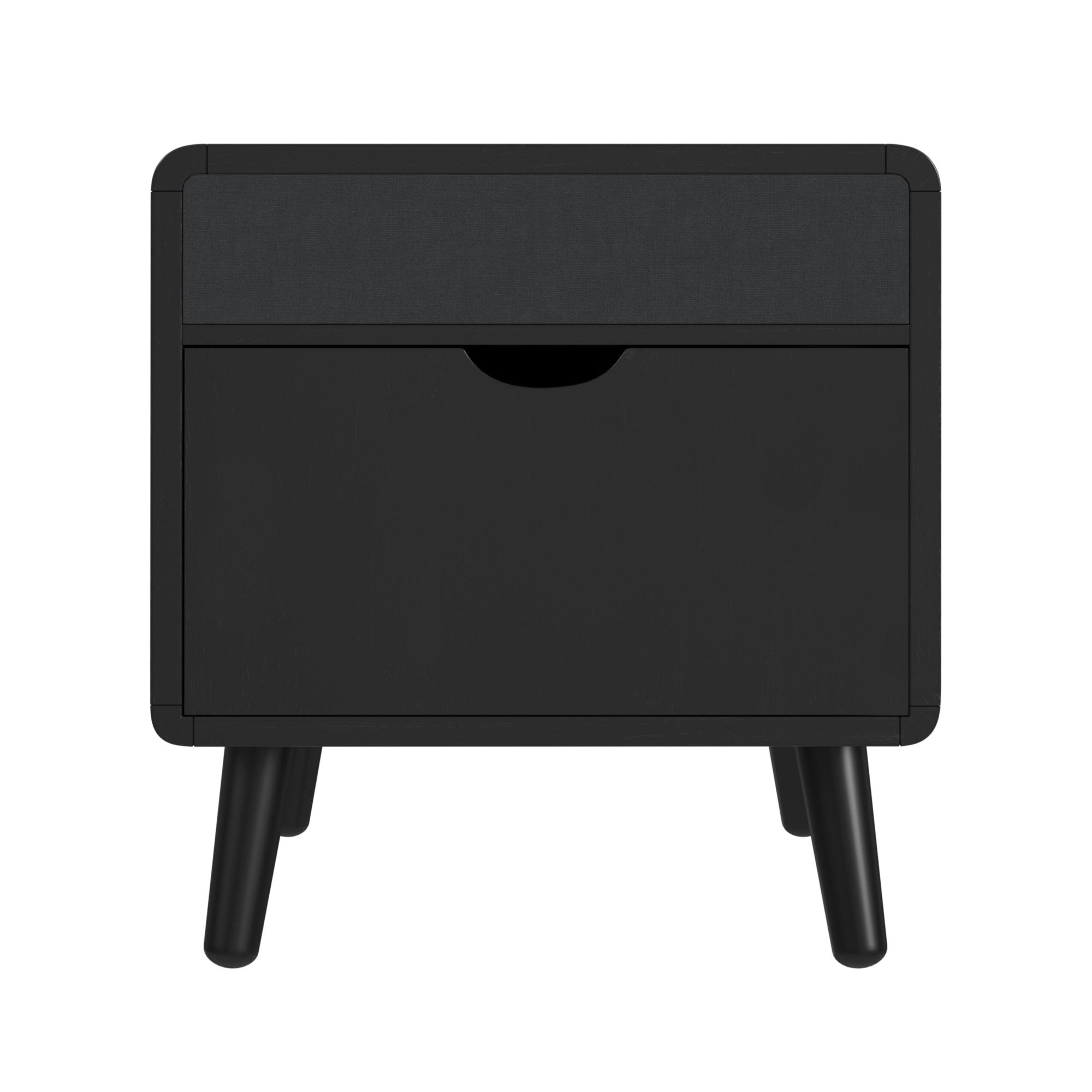 Halo Square Smart End table in Black