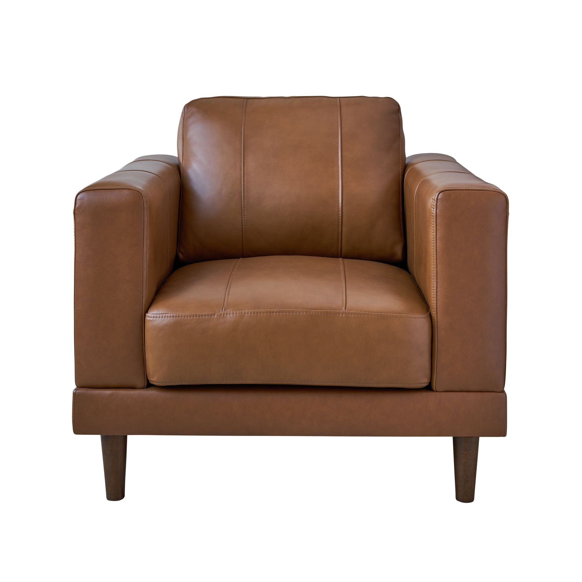 Hampton Chair in Fiero Tan (Top Grain/PVC)