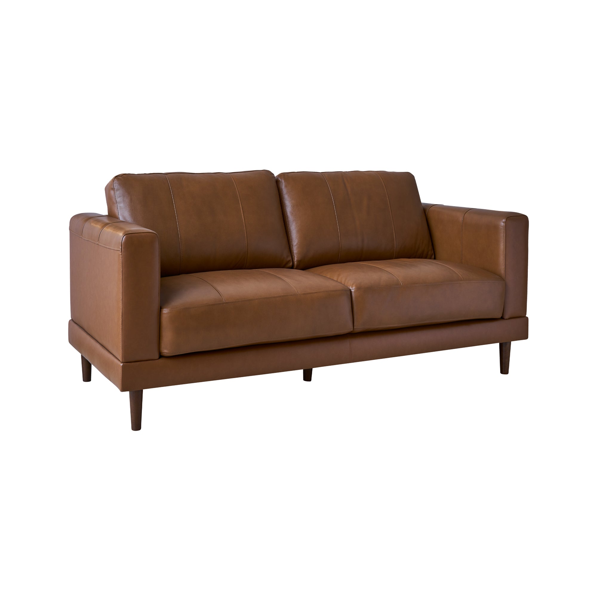 Hampton Loveseat in Fiero Tan (Top Grain/PVC)