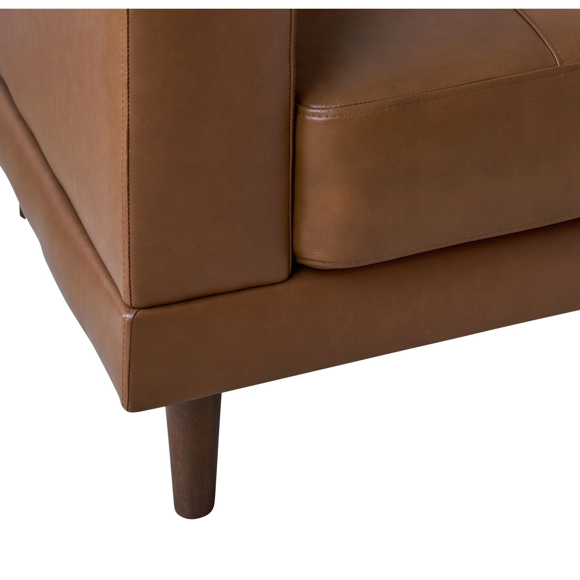 Hampton Chair in Fiero Tan (Top Grain/PVC)