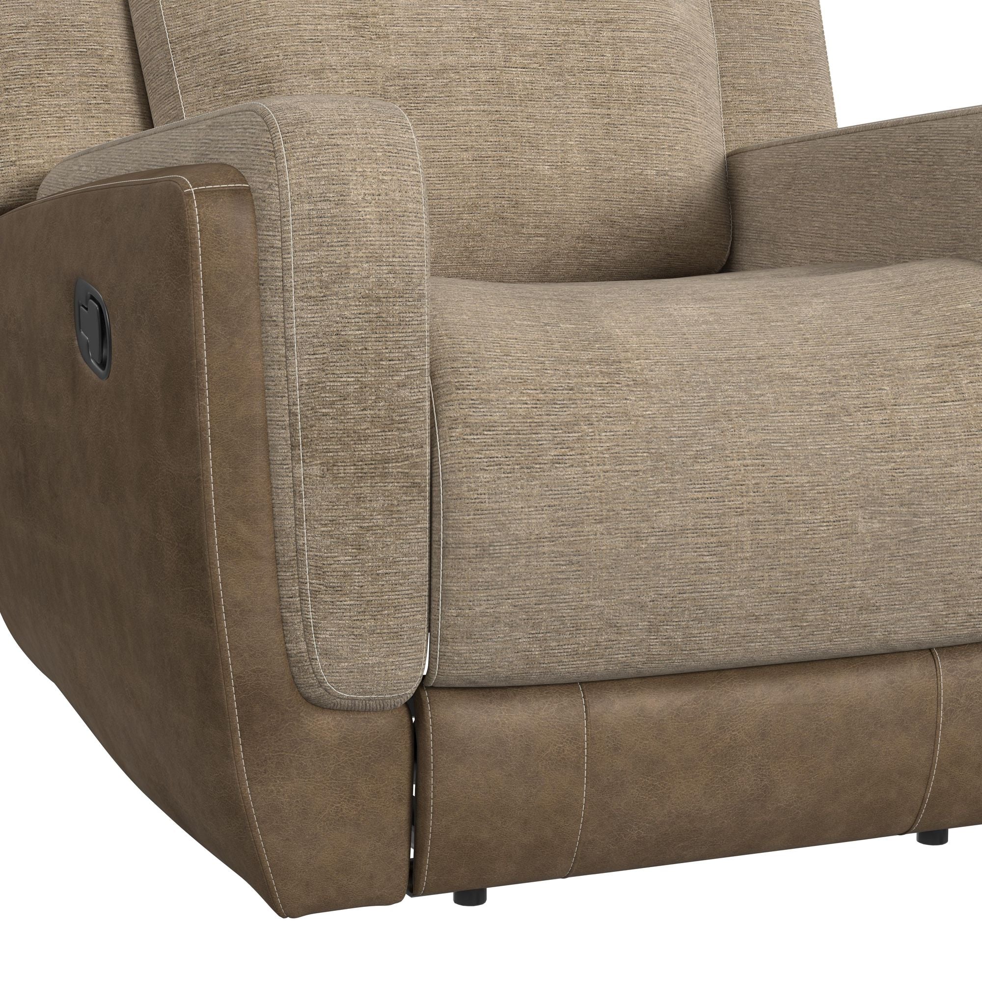 Hornet Motion Glider Recliner in Rancho Beige