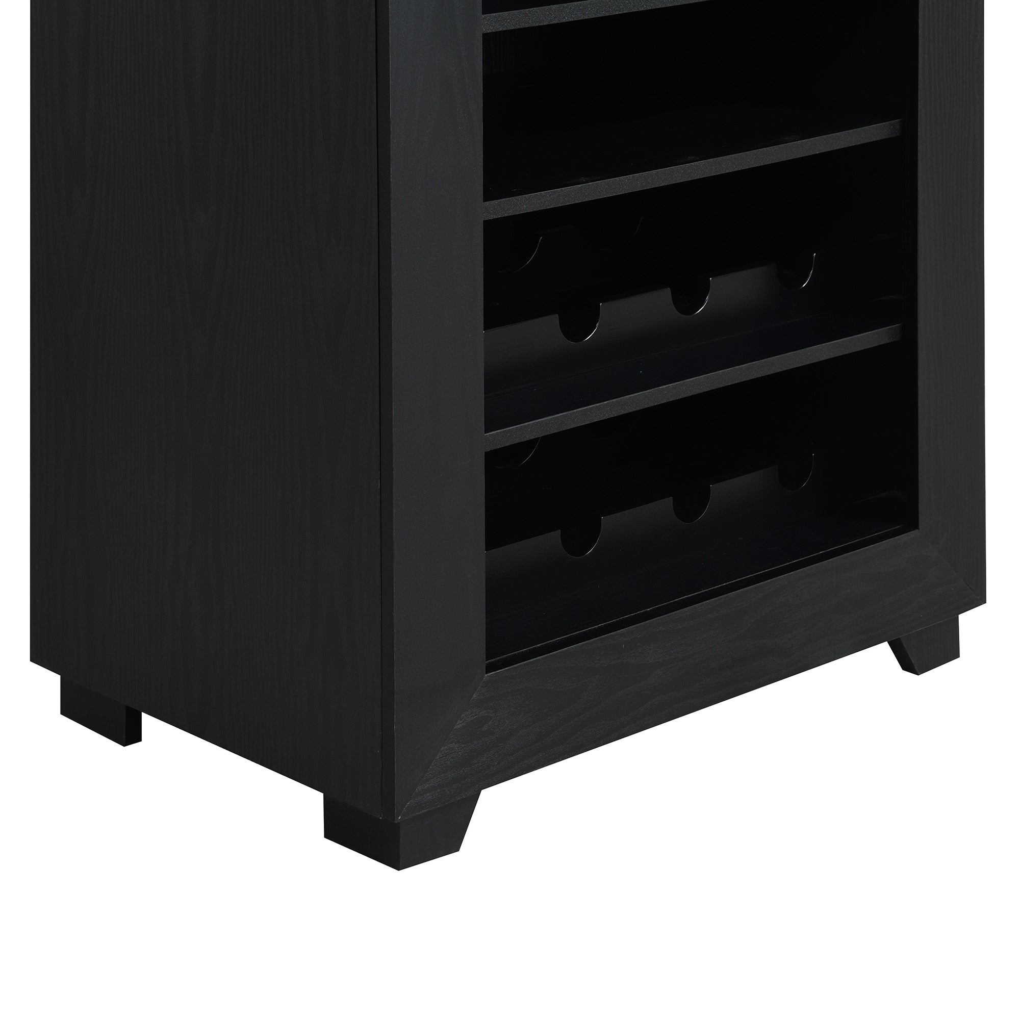 Hurricanes Dartboard Cabinet with Speaker and LED in Black (3A Packing)