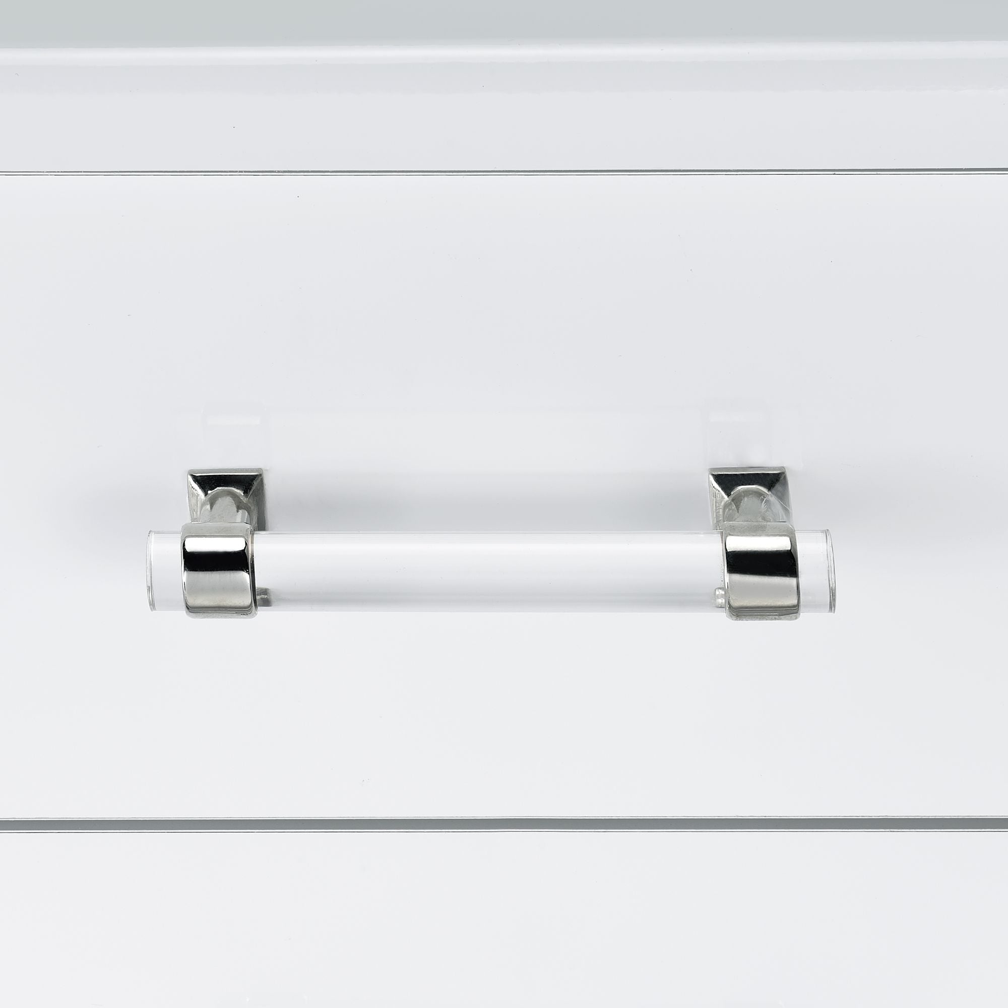 Irvine Mini Dressing Table with Stool, LED and USB in Glossy White