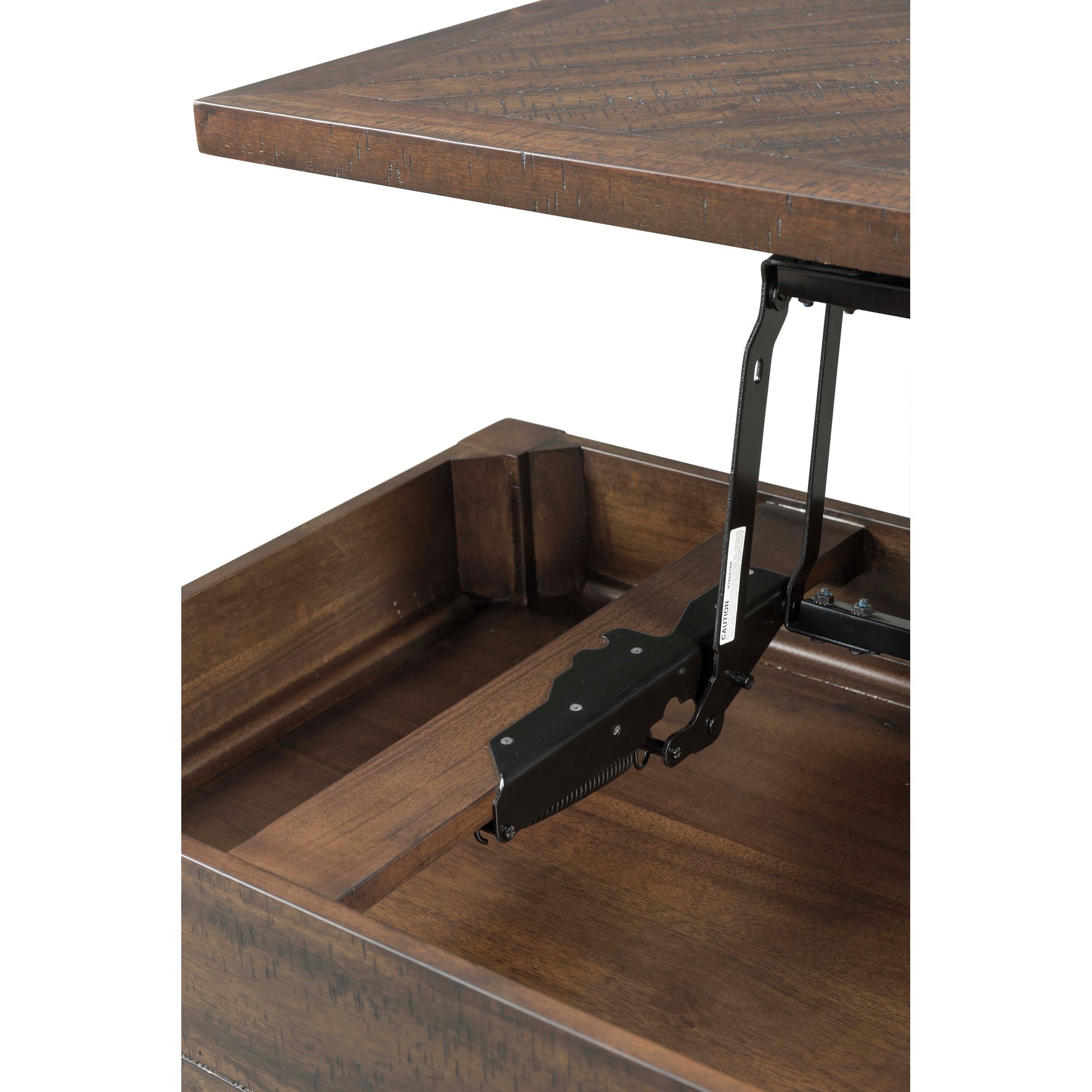Jax 3PC Occasional Table Set-Lift Top Coffee & Two End Tables in Cherry