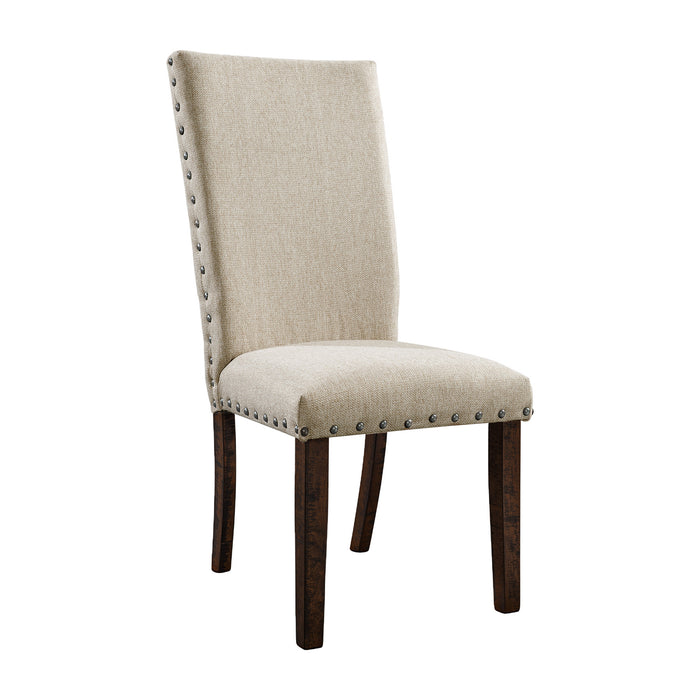 Jax Upholstery Back Side Chair (2 Per Pack) in Cherry