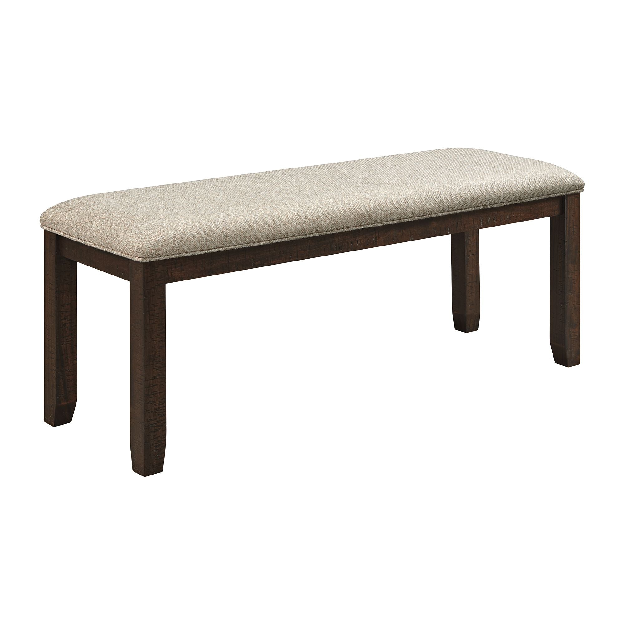 Jax 6PC Dining Set (72" Table + 4 Chairs + Bench) in Cherry