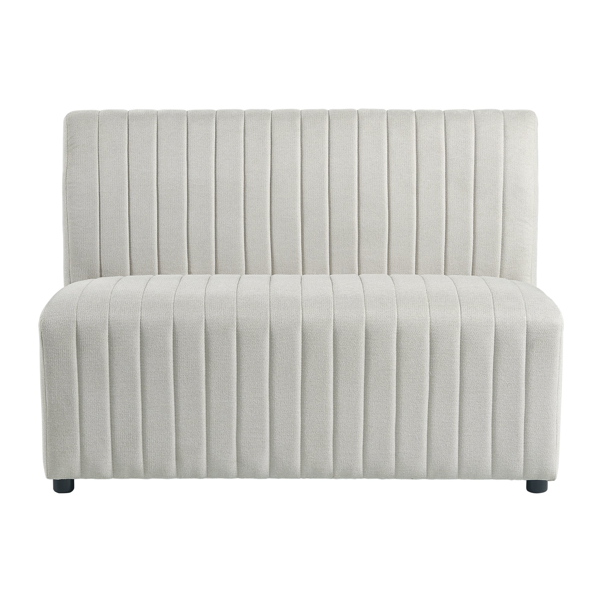 Jemma Upholstered Bench in Beige Linen