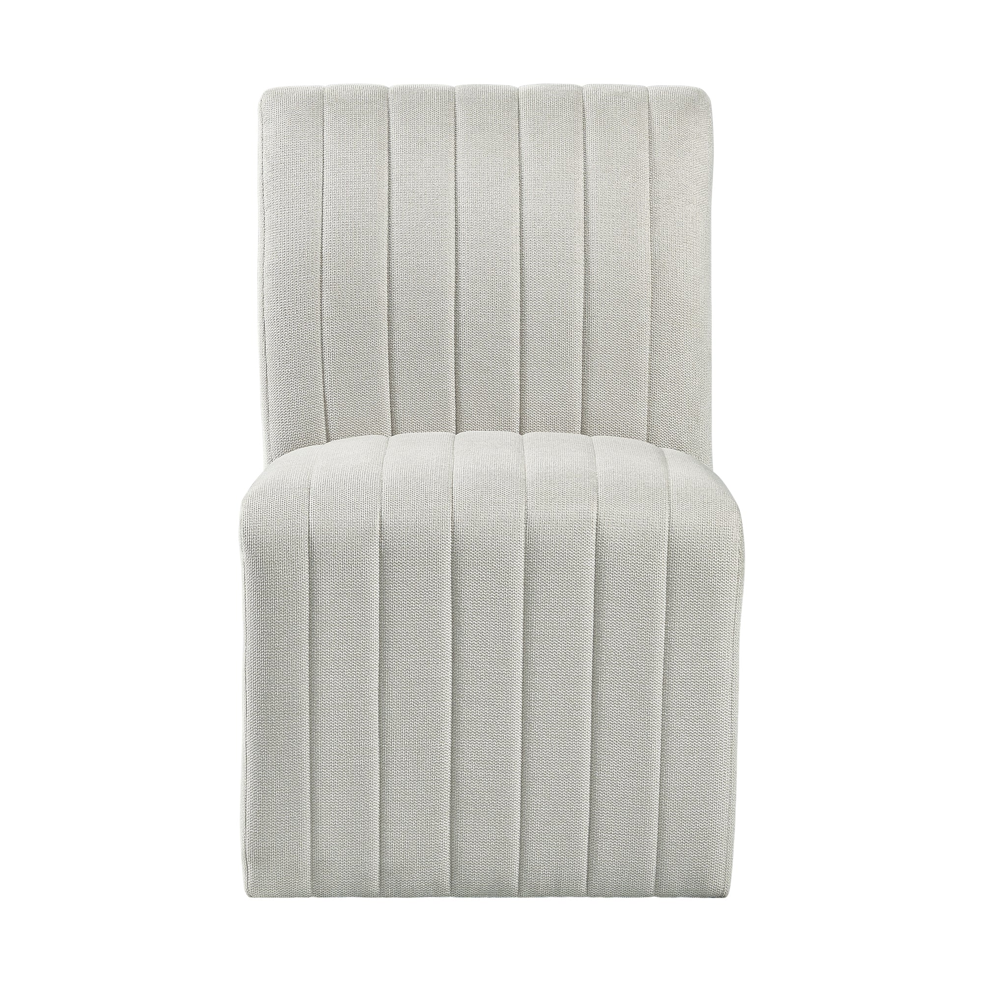 Jemma Upholstered Side Chair in Beige Linen (2 Per Carton)