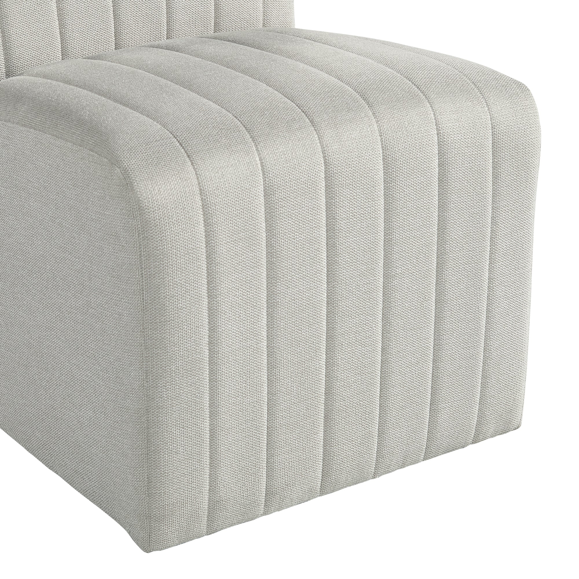 Jemma Upholstered Side Chair in Beige Linen (2 Per Carton)