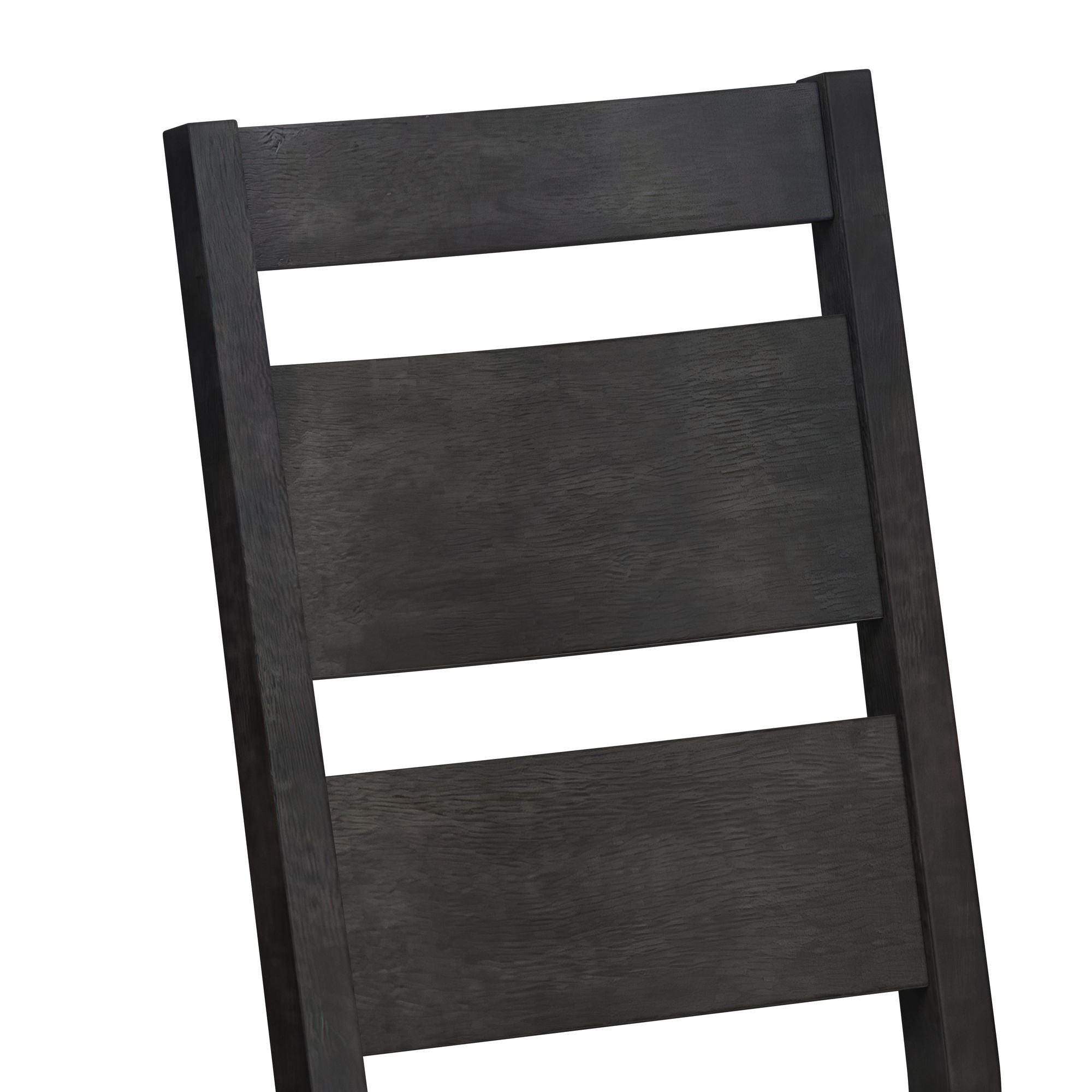 Jemma Wood Back Dining Side Chair with Beige Linen in Dark Espresso (2 Per Carton)