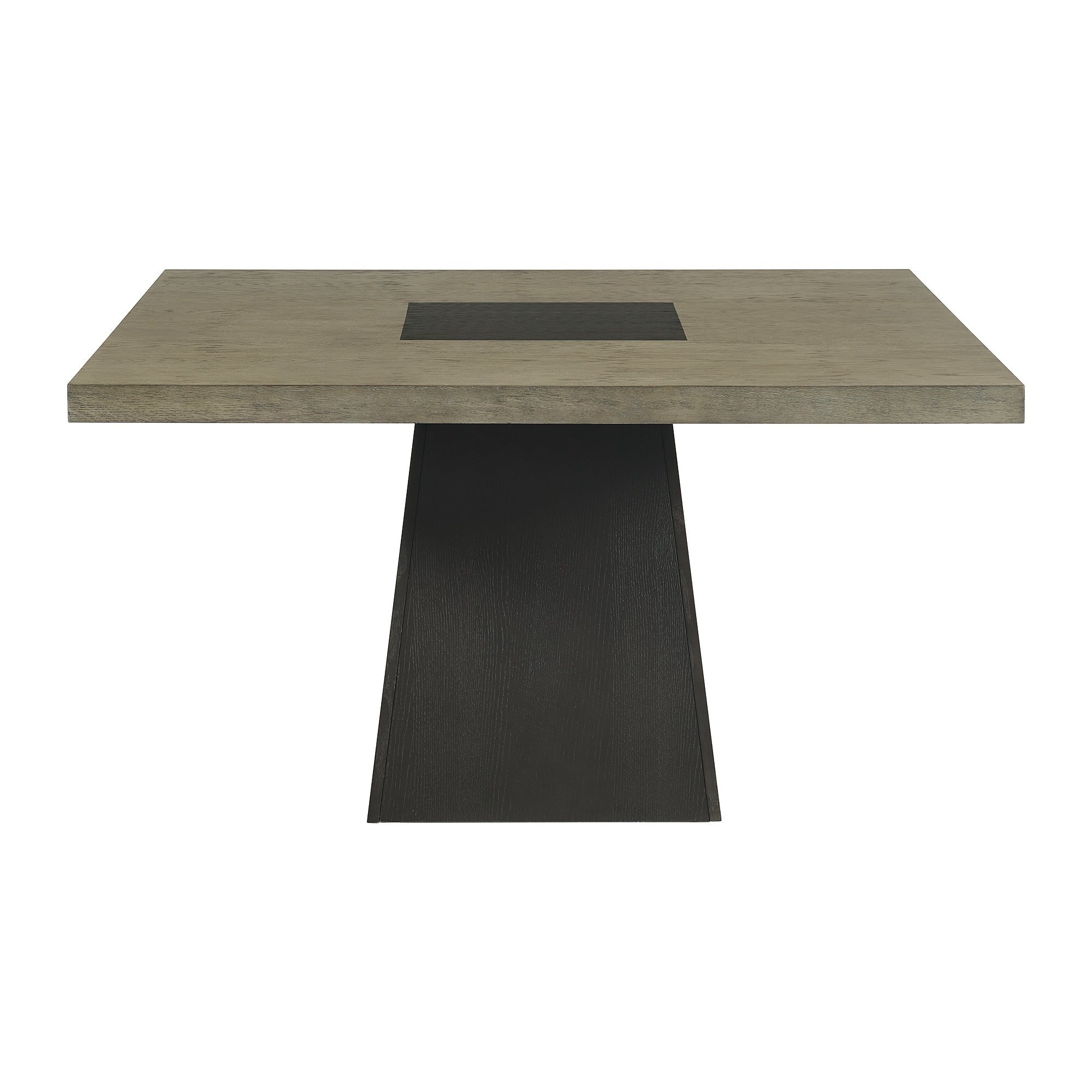 Jemma Square Table w/ Grey Top & Dark Espresso Base
