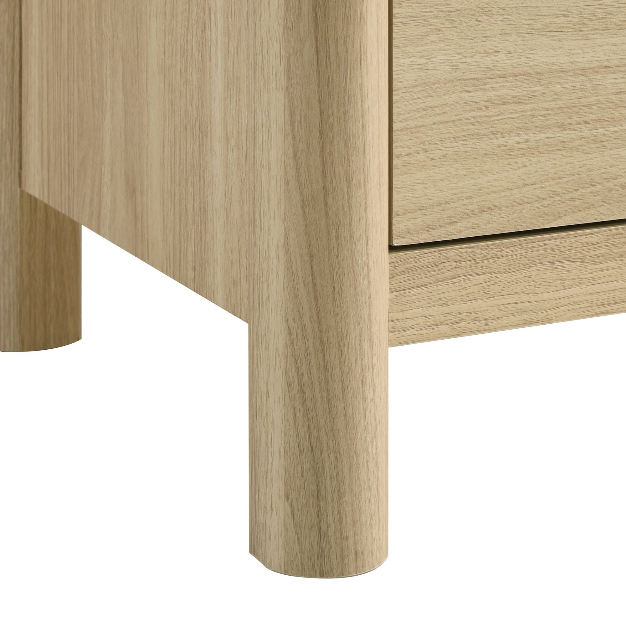 Jonas Nightstand with USB in Natural