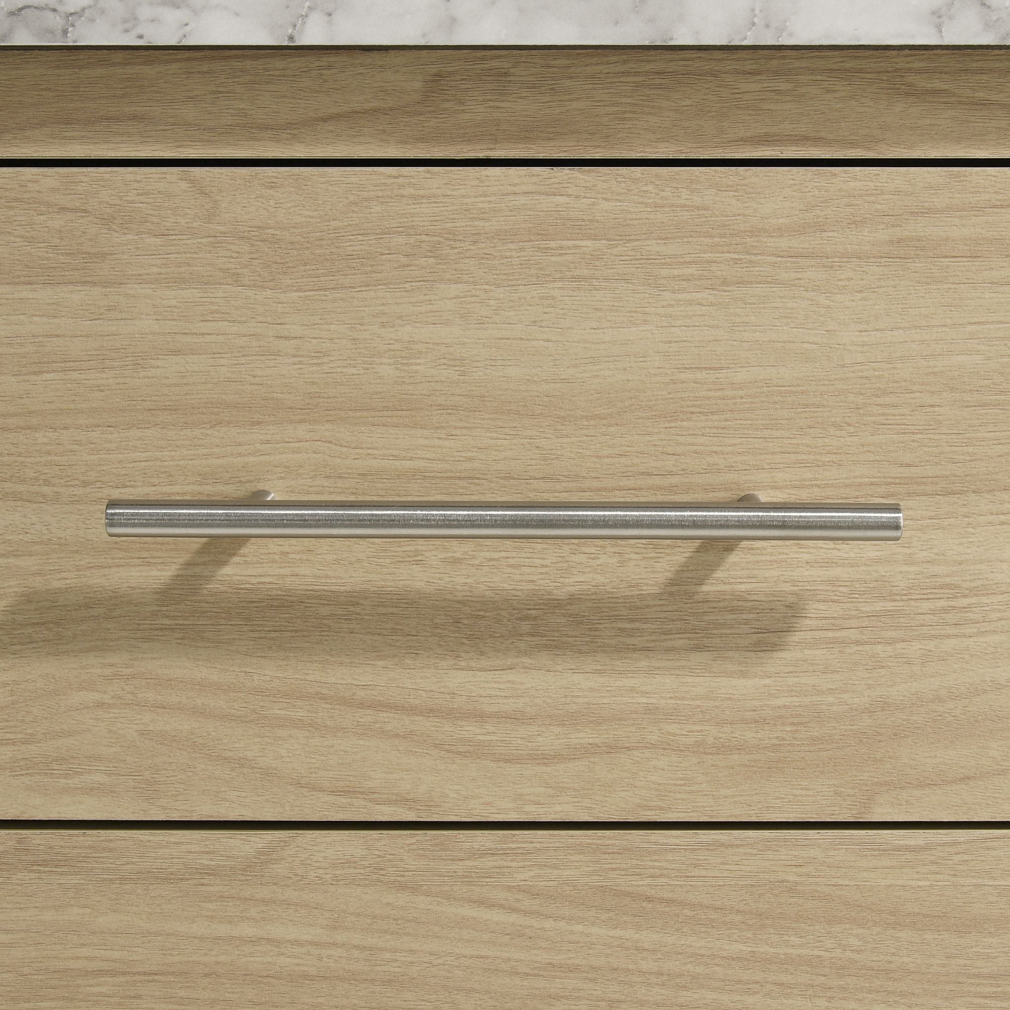 Jonas Dresser and Mirror Set in Natural