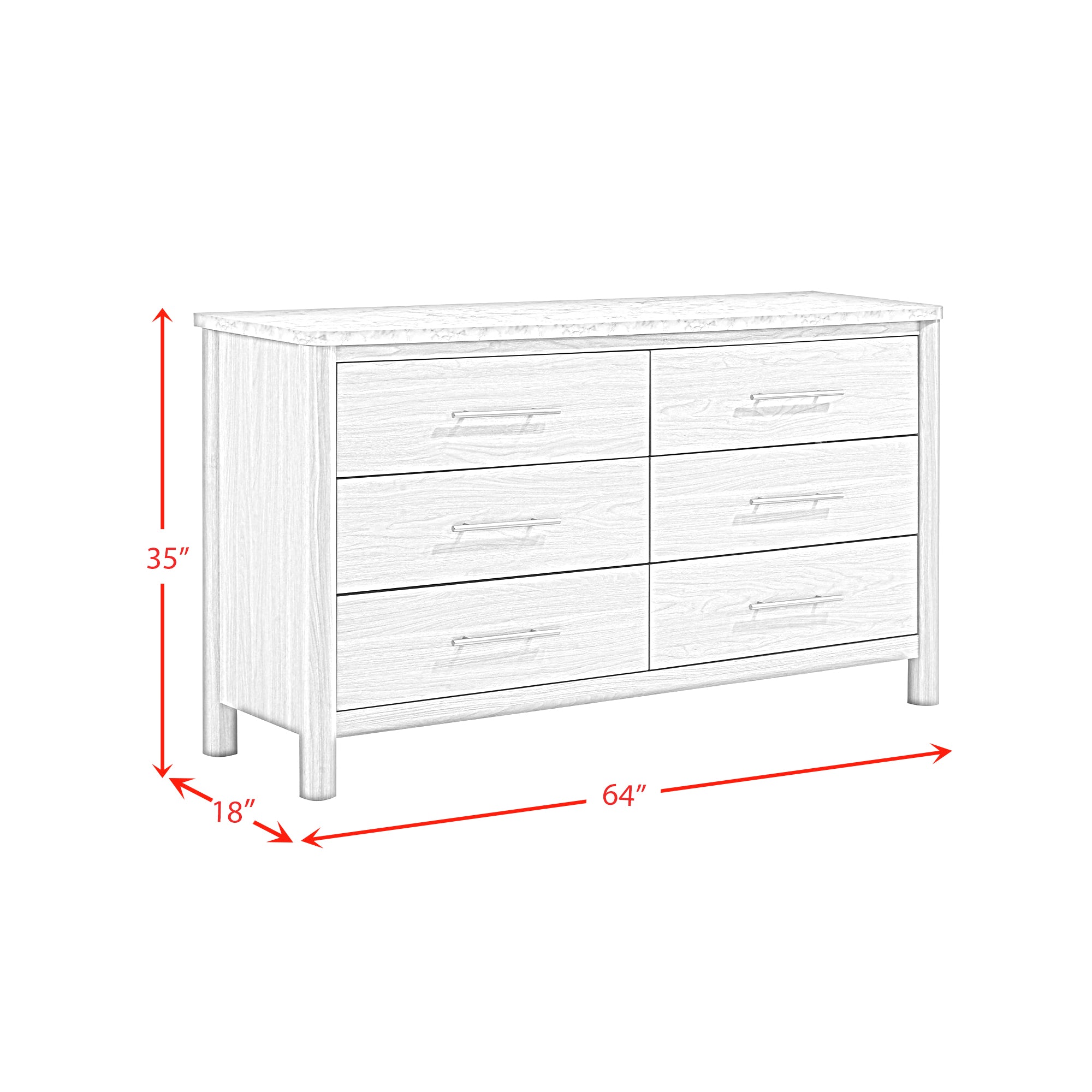 Jonas Dresser in Natural