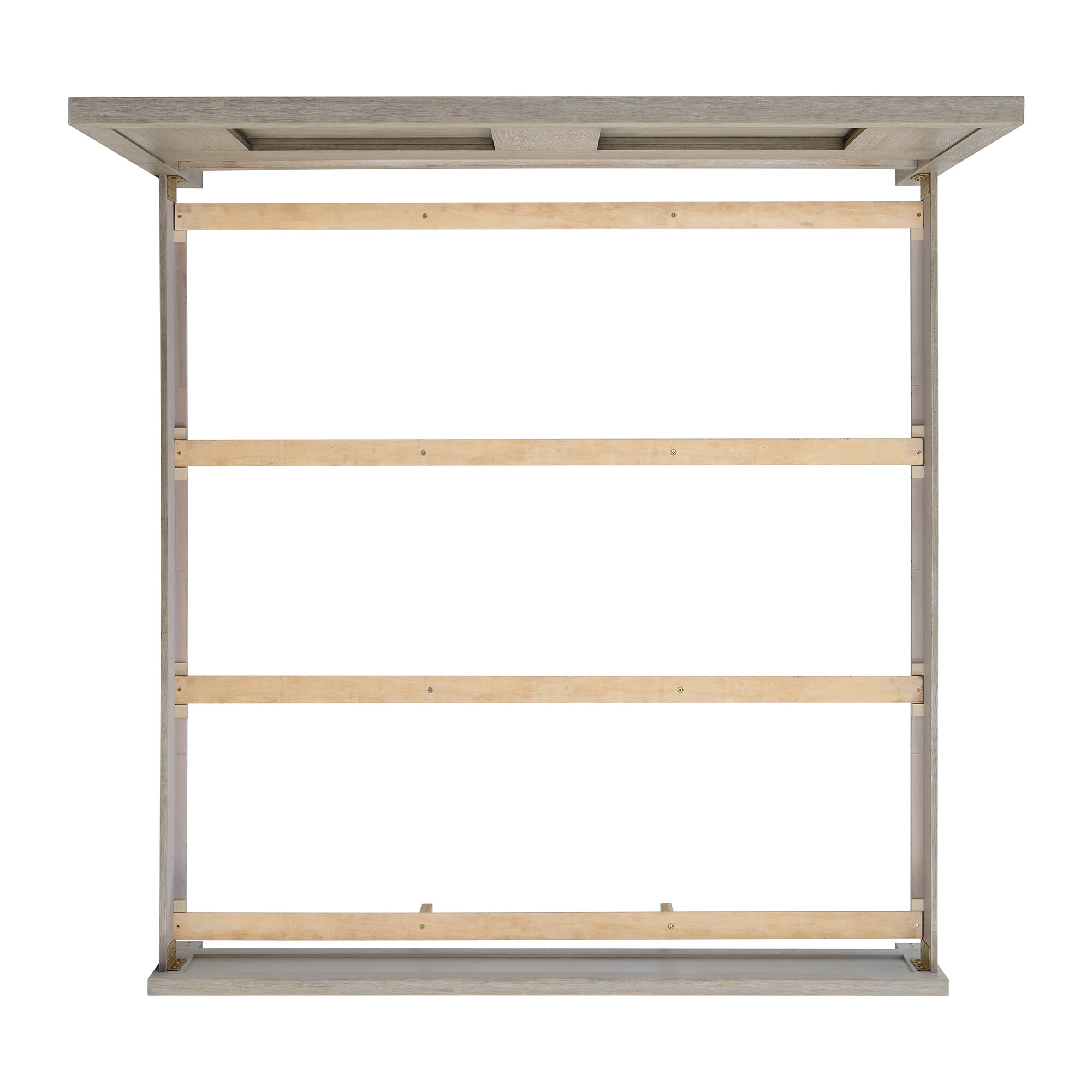 Kelis King Panel Bed with LED in Grey
