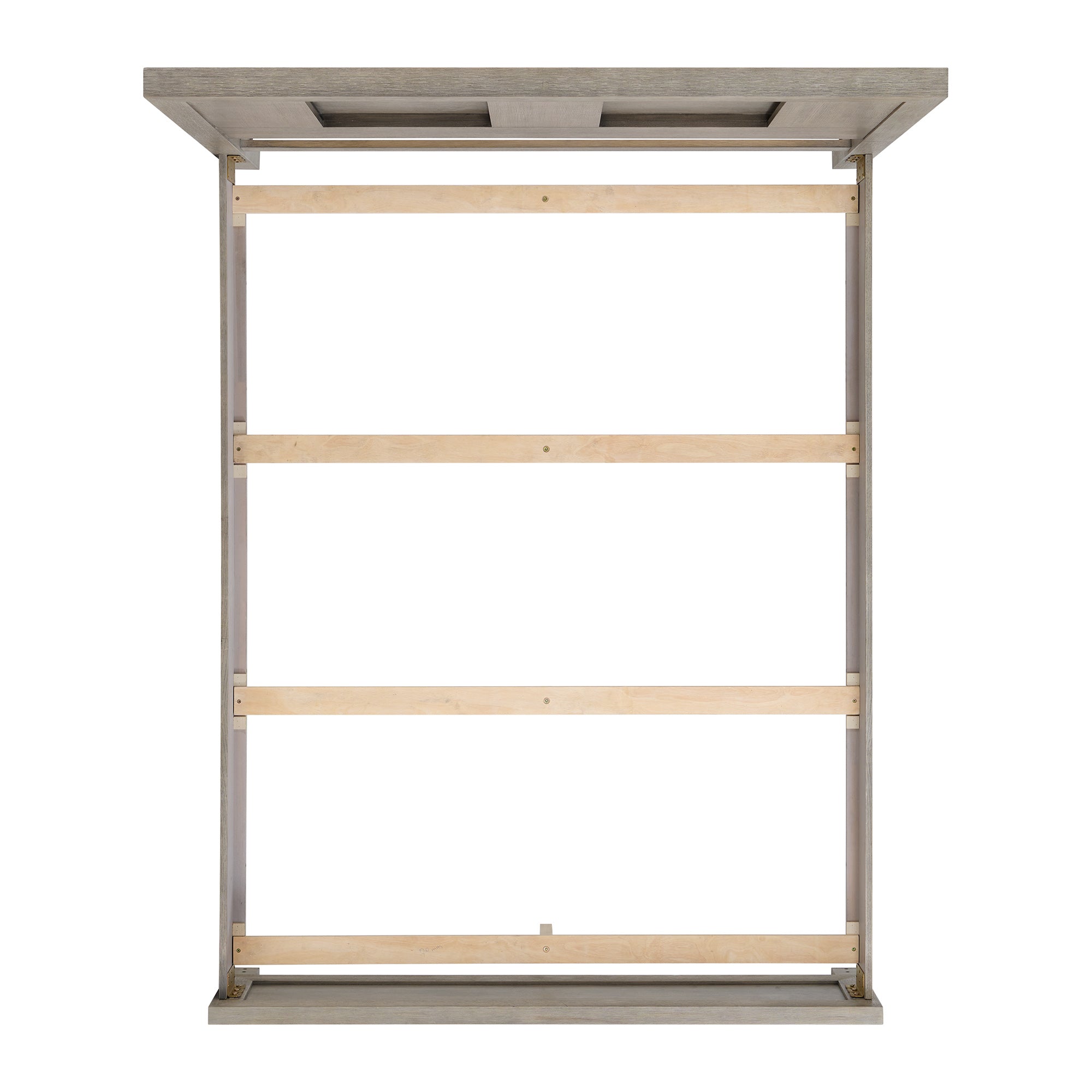 Kelis Queen Panel Bed with LED in Grey