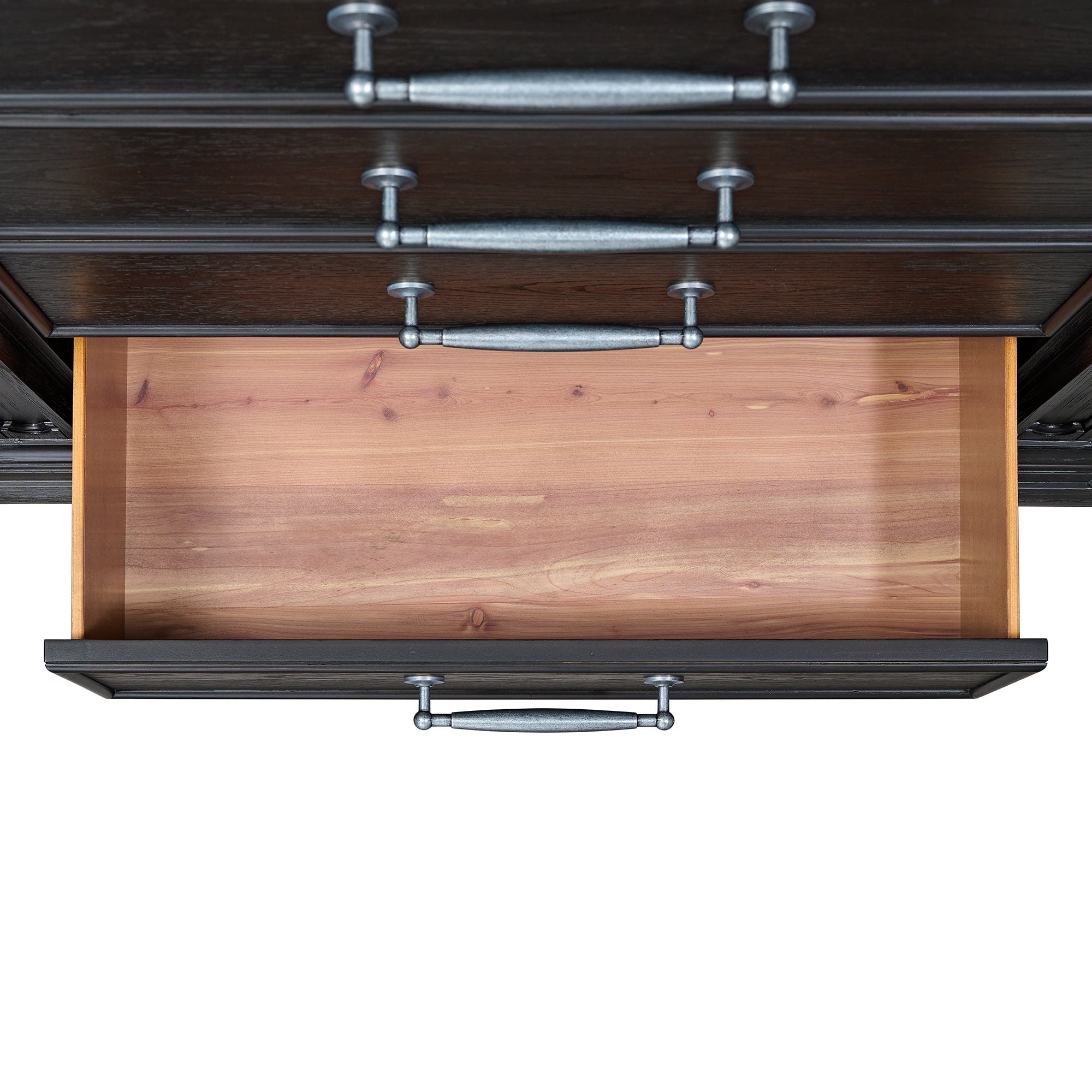 Kings Court 6-Drawer Chest in Black