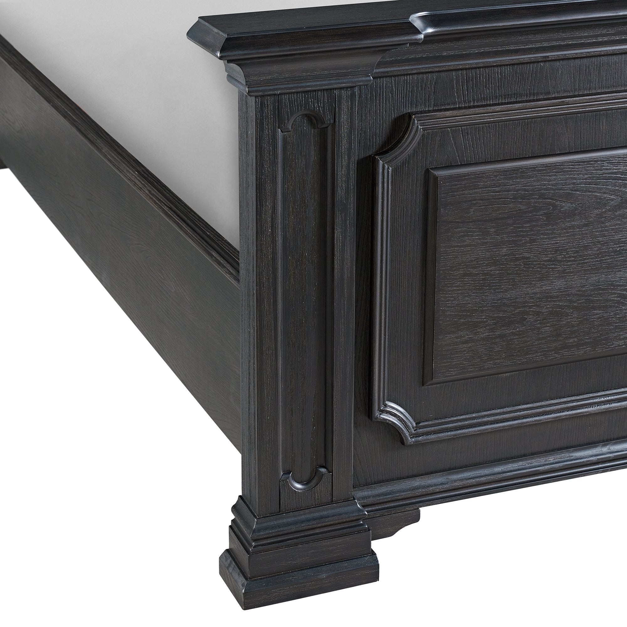 Kings Court Queen Bed in Black