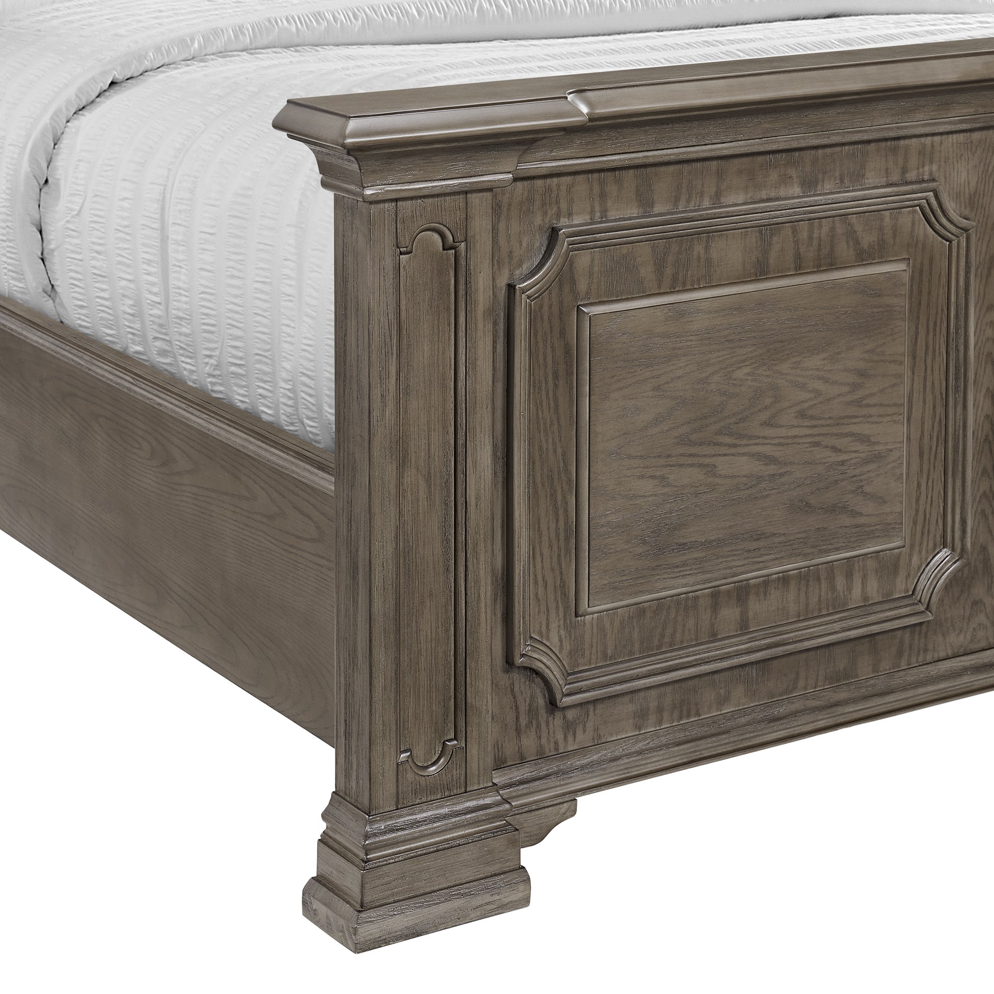 Kings Court Queen Bed in Grey