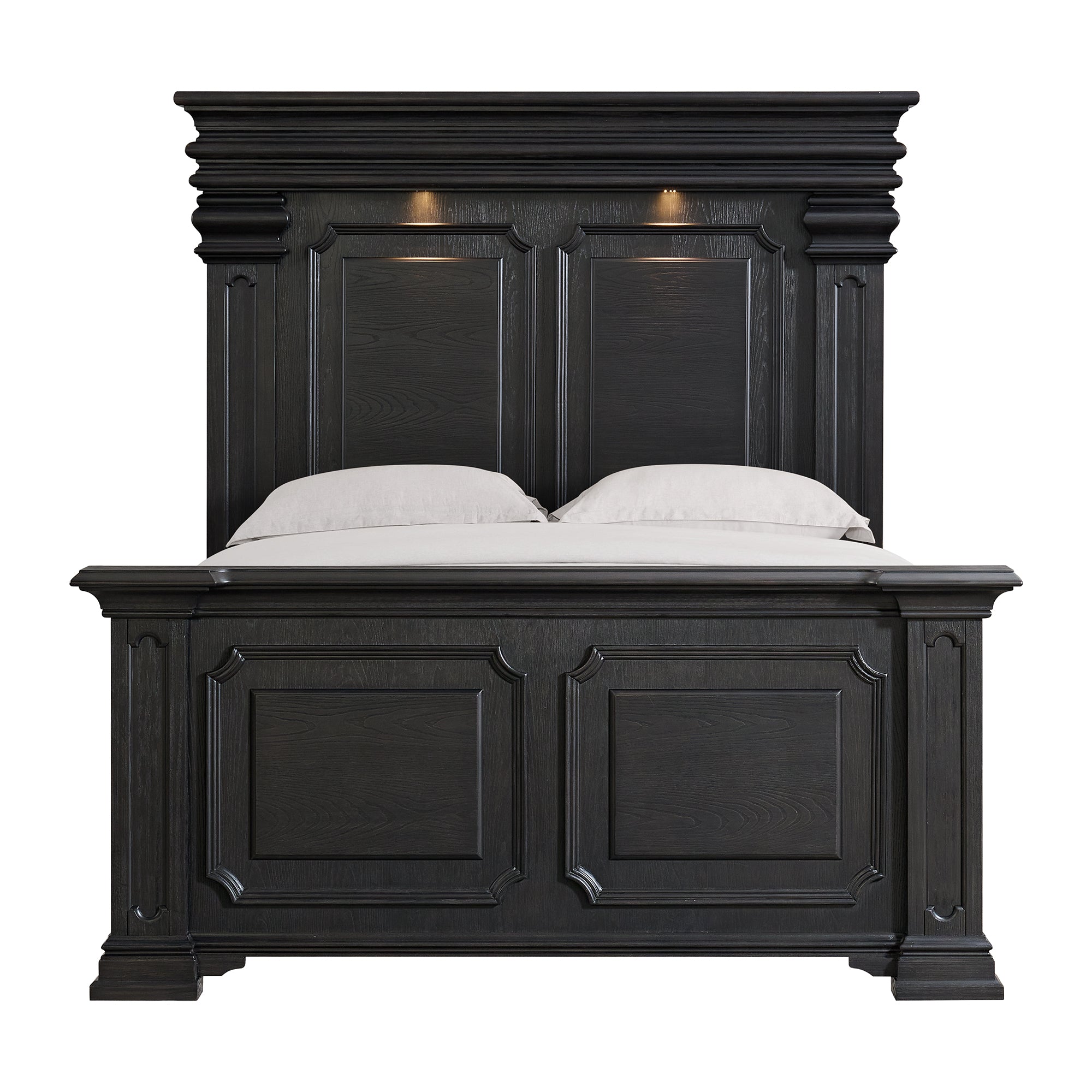 Kings Court Queen Bed in Black
