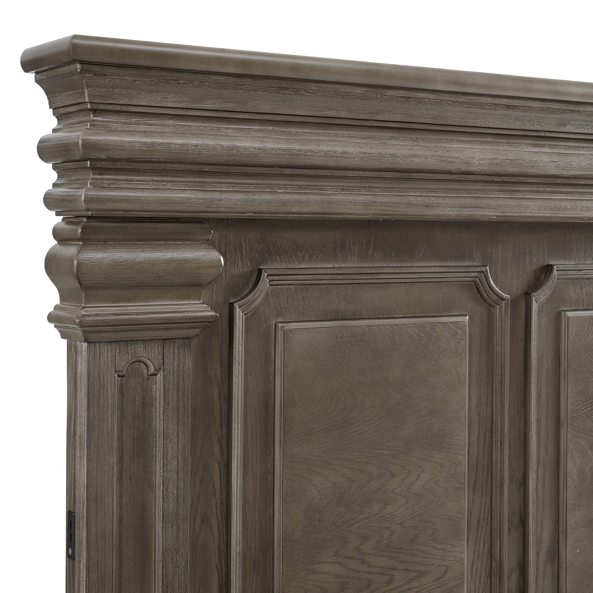 Kings Court Queen Bed in Grey
