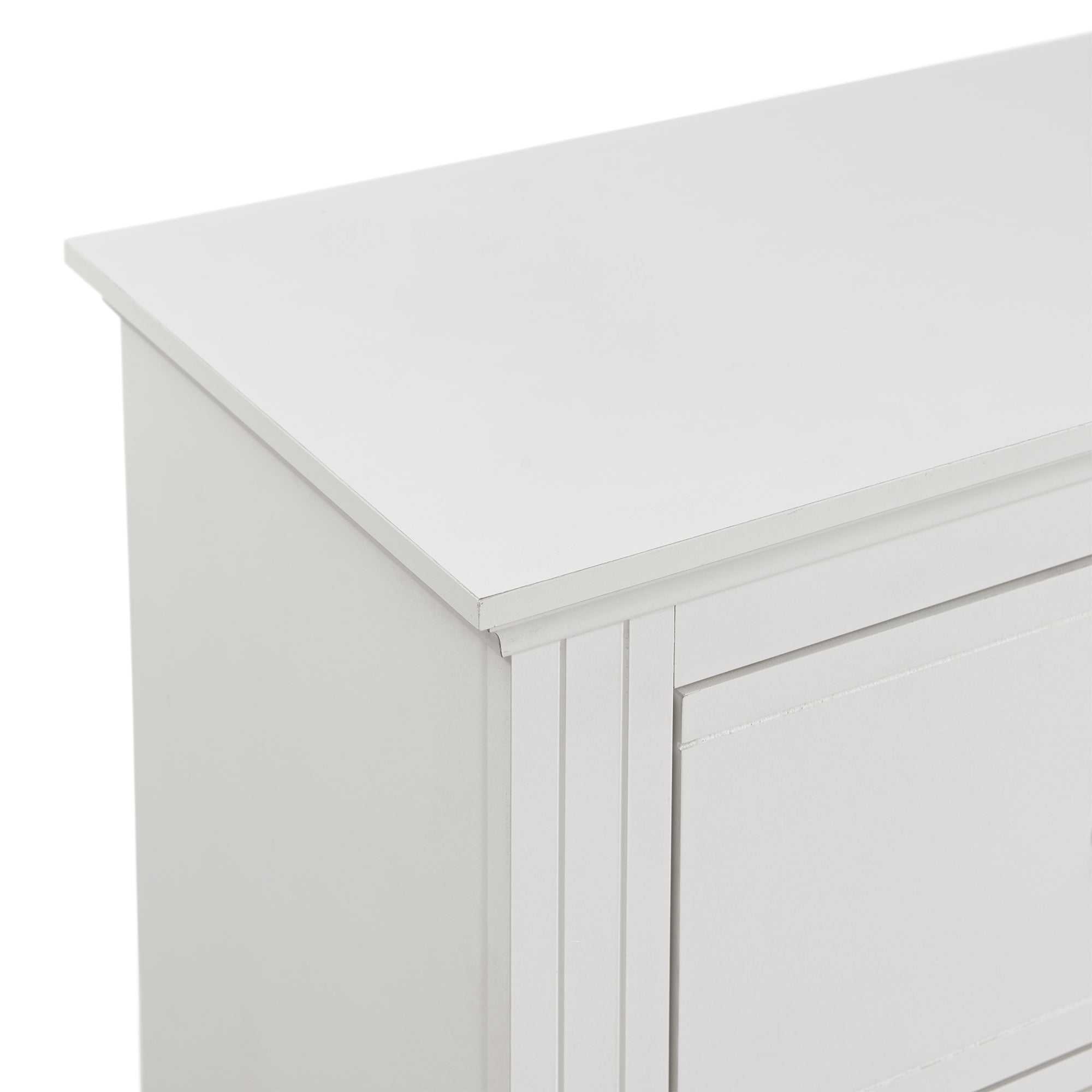 Kona Dresser and Mirror Set in White
