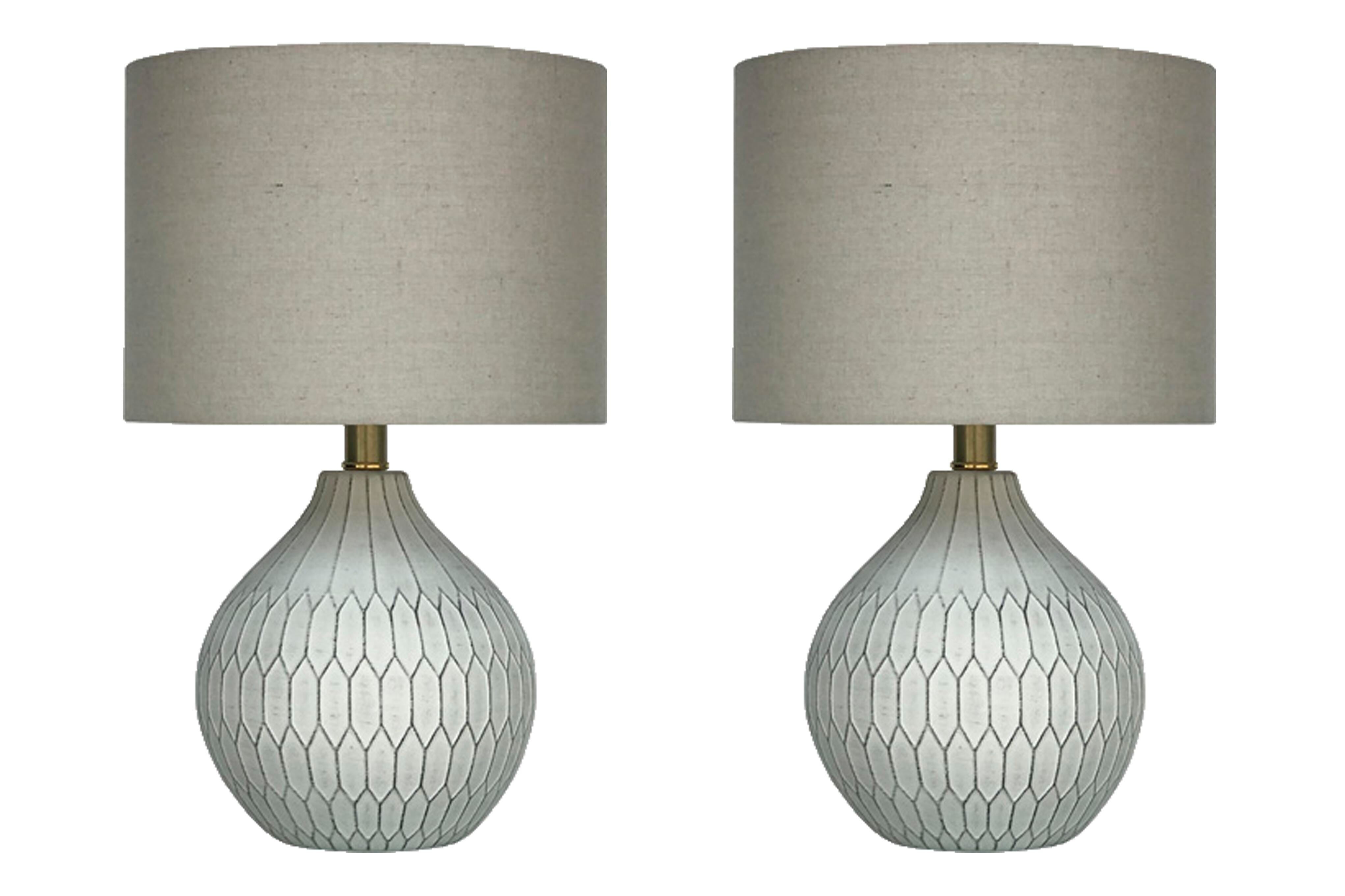Dar Furniture - Ashley Furniture - Wardmont Table Lamp (Set of 2) - Table Lamp (Set of 2) / White - L180094X2