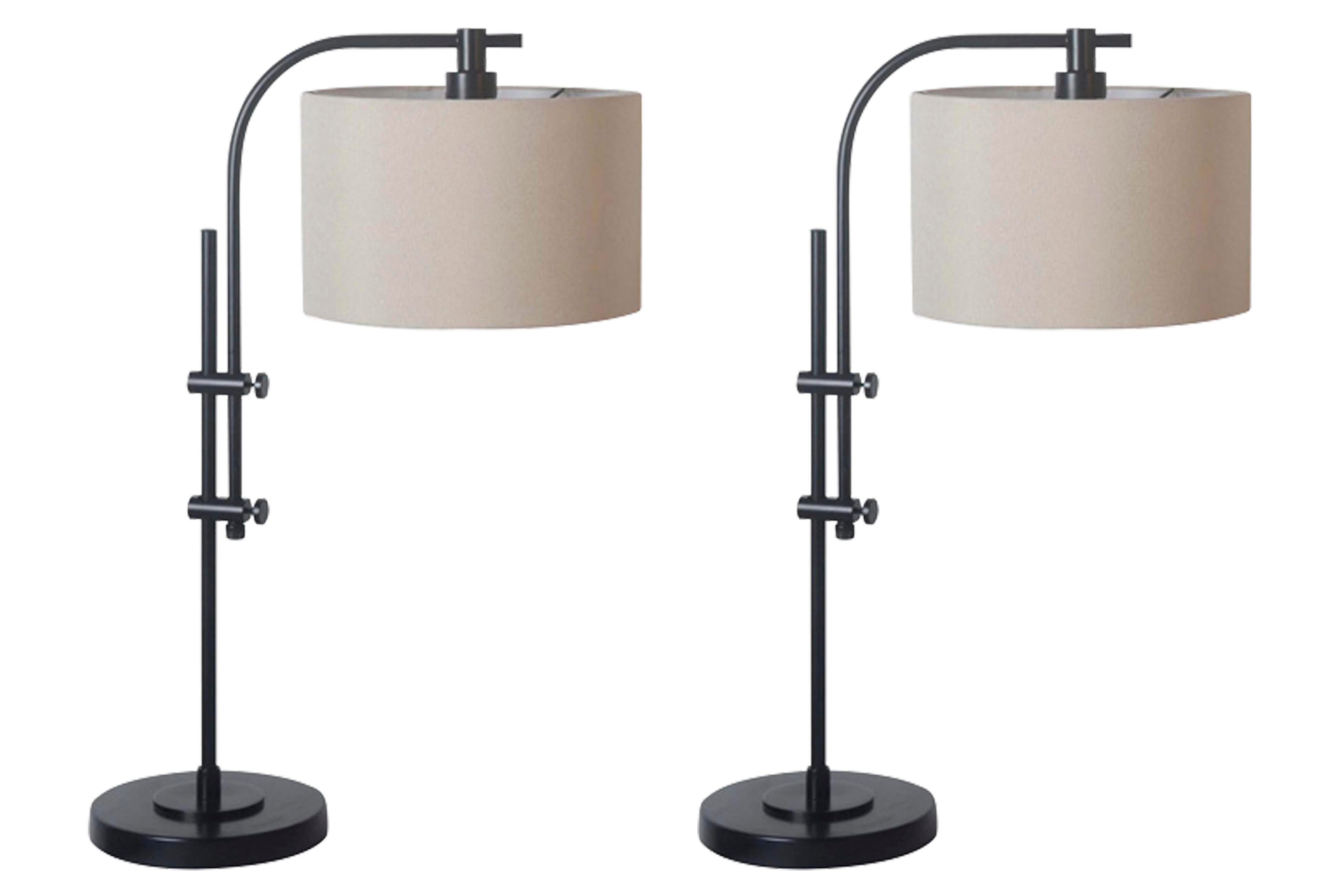 Dar Furniture - Ashley Furniture - Baronvale Accent Lamp (Set of 2) - Accent Lamp (Set of 2) / Black - L206043X2
