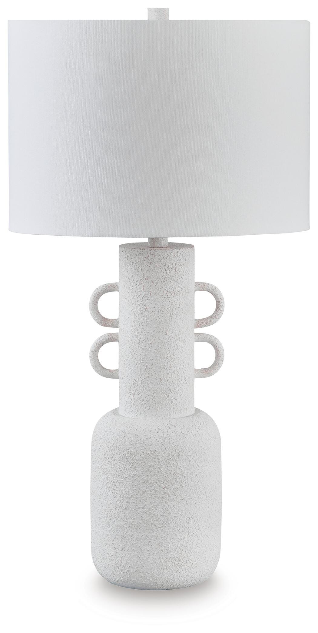 Dar Furniture - Ashley Furniture - Perringhill Table Lamp - Metal Table Lamp (1/CN) / Distressed White - L207504