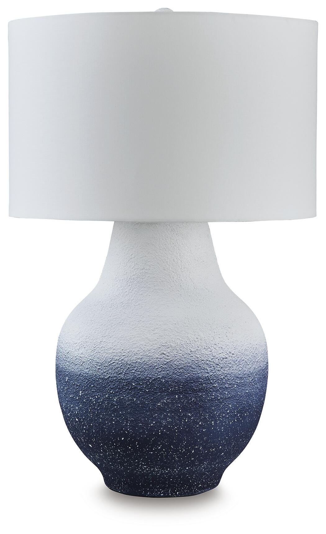 Dar Furniture - Ashley Furniture - Dashland Table Lamp - Metal Table Lamp (1/CN) / White/Navy - L207514