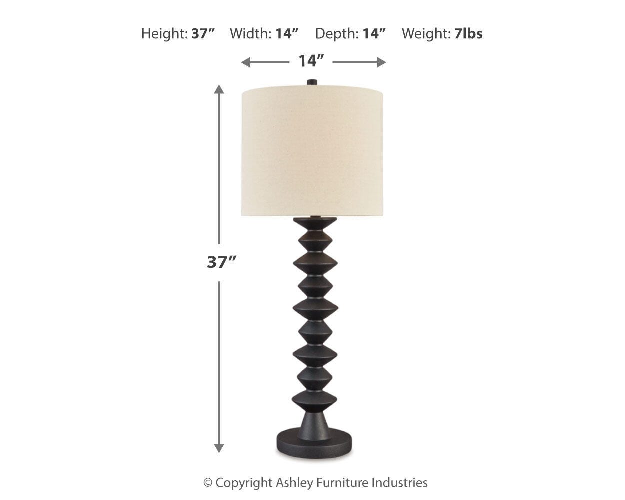 Luanndon Buffet Lamp