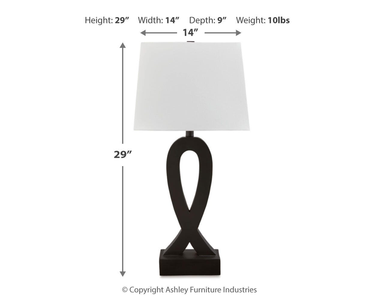 Markellton Table Lamp (Set of 2)