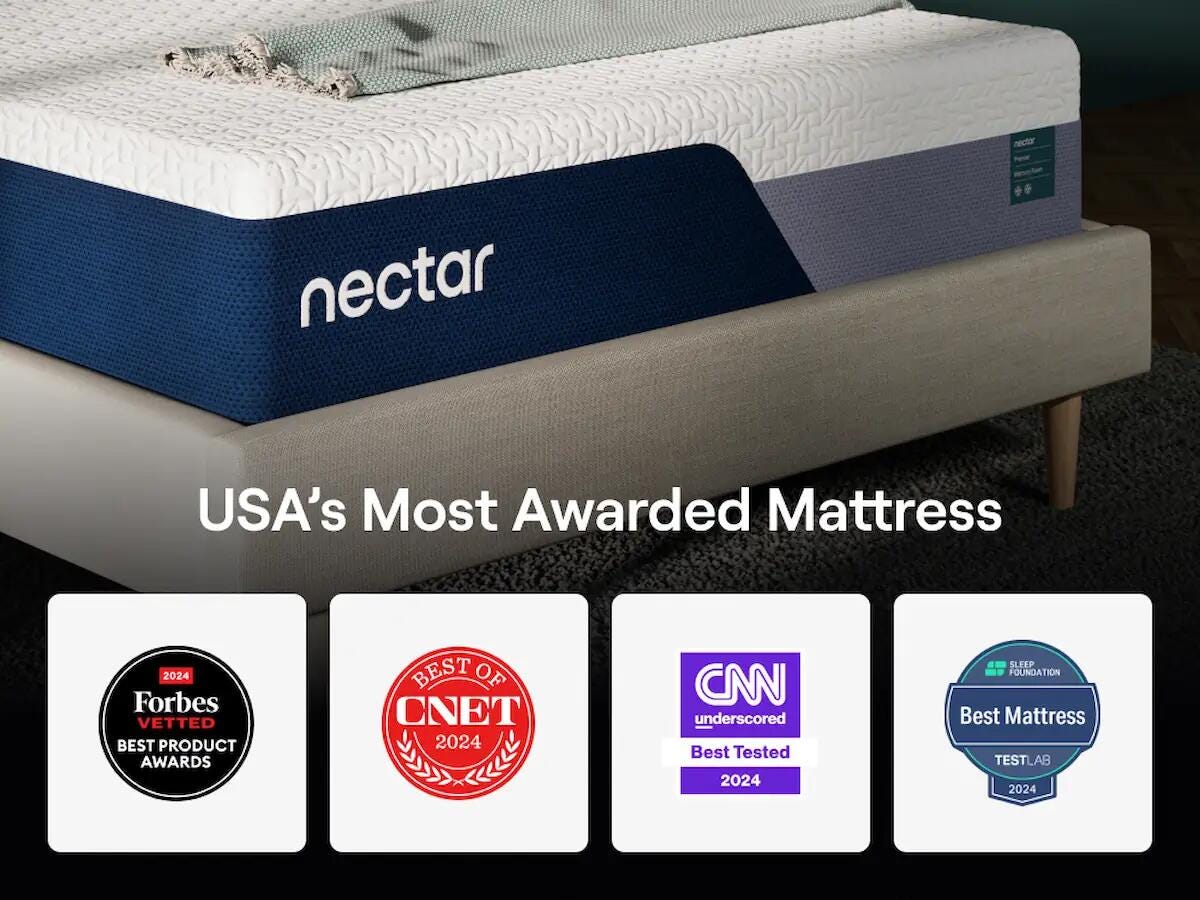 Nectar Premier Memory Foam Queen Mattress