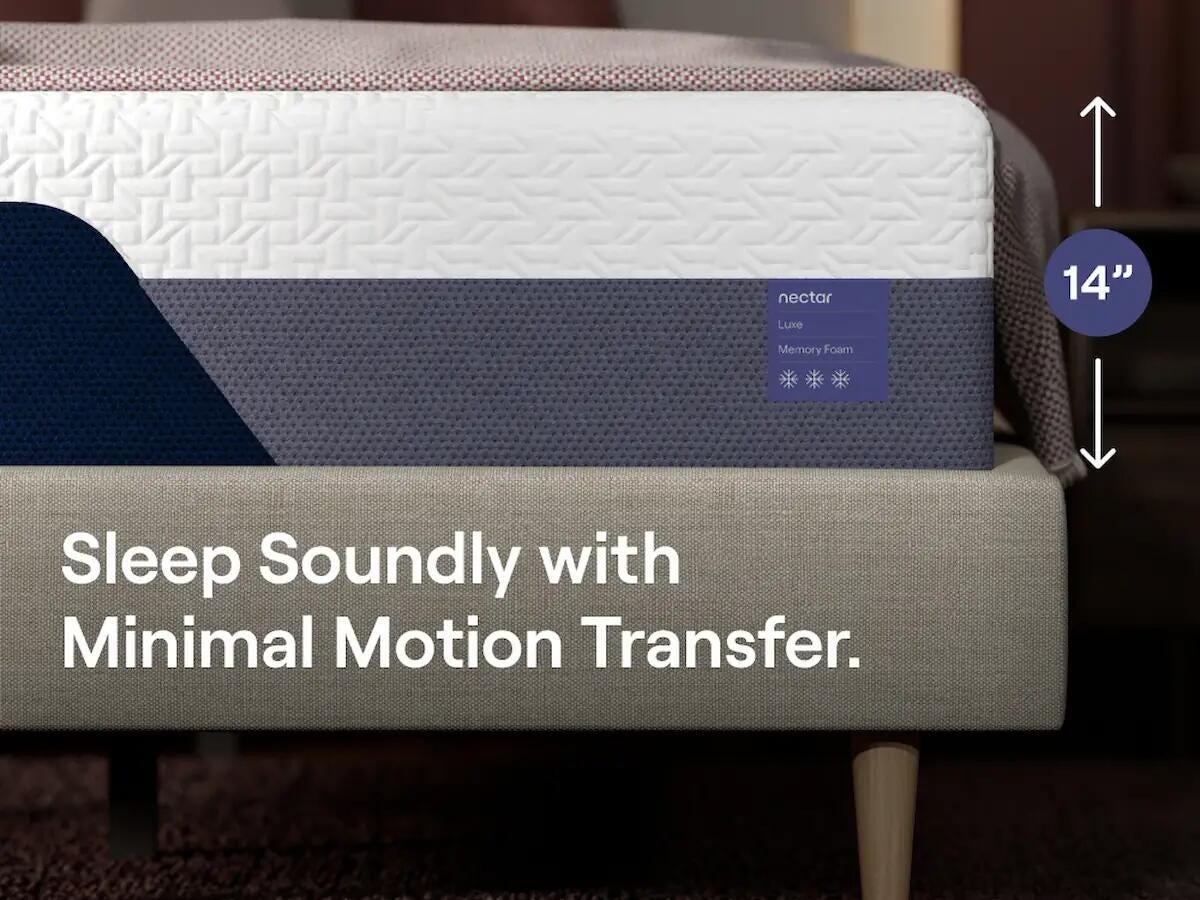 Nectar Luxe Memory Foam King Mattress