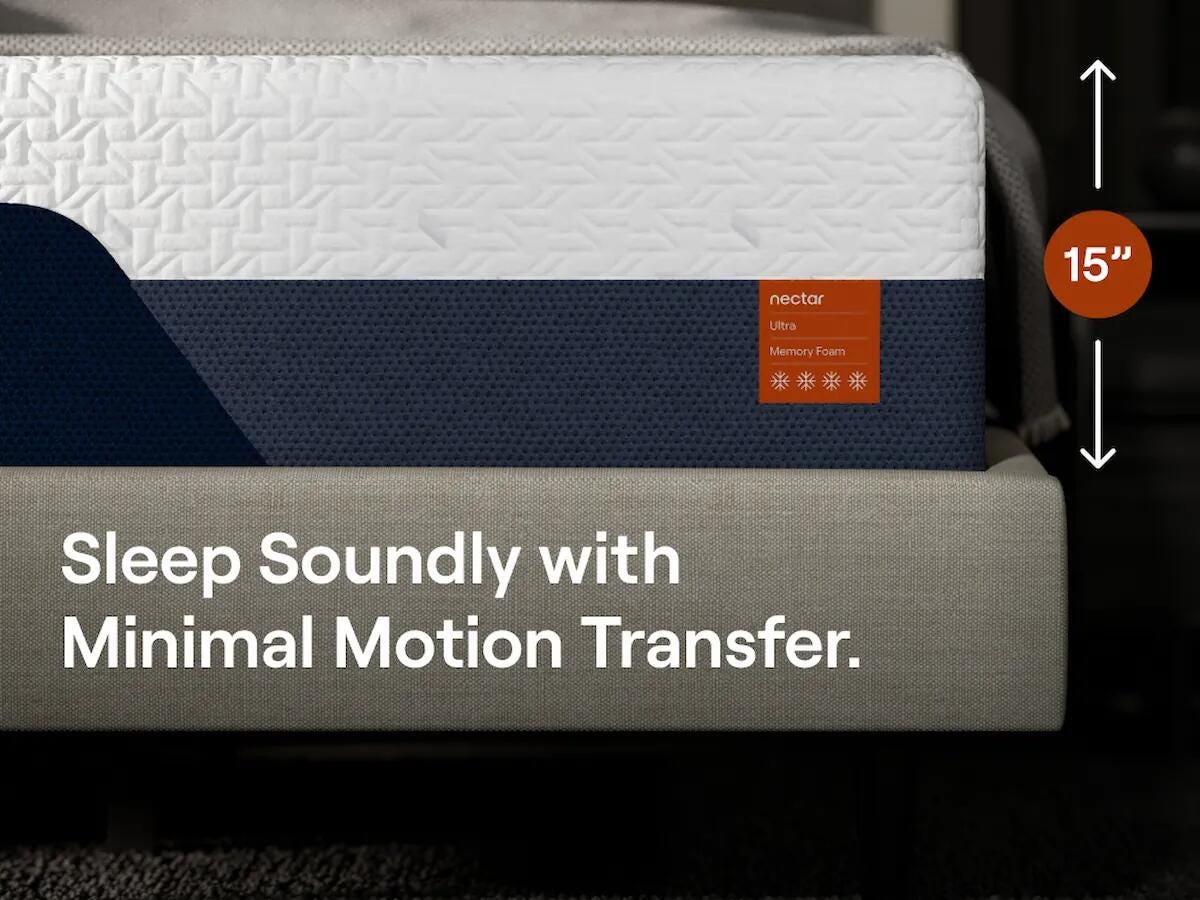 Nectar Ultra Memory Foam Twin XL Mattress