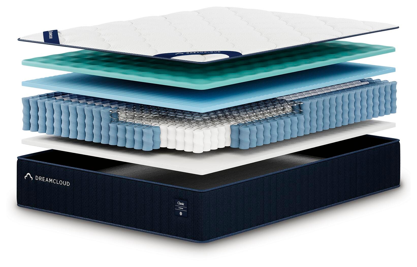 DreamCloud Classic Hybrid Twin Mattress