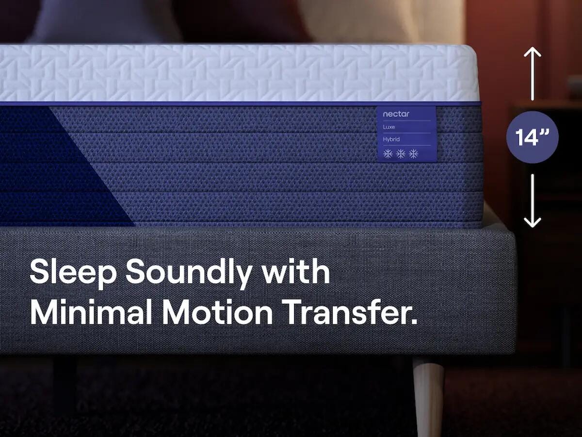 Nectar Luxe Hybrid King Mattress