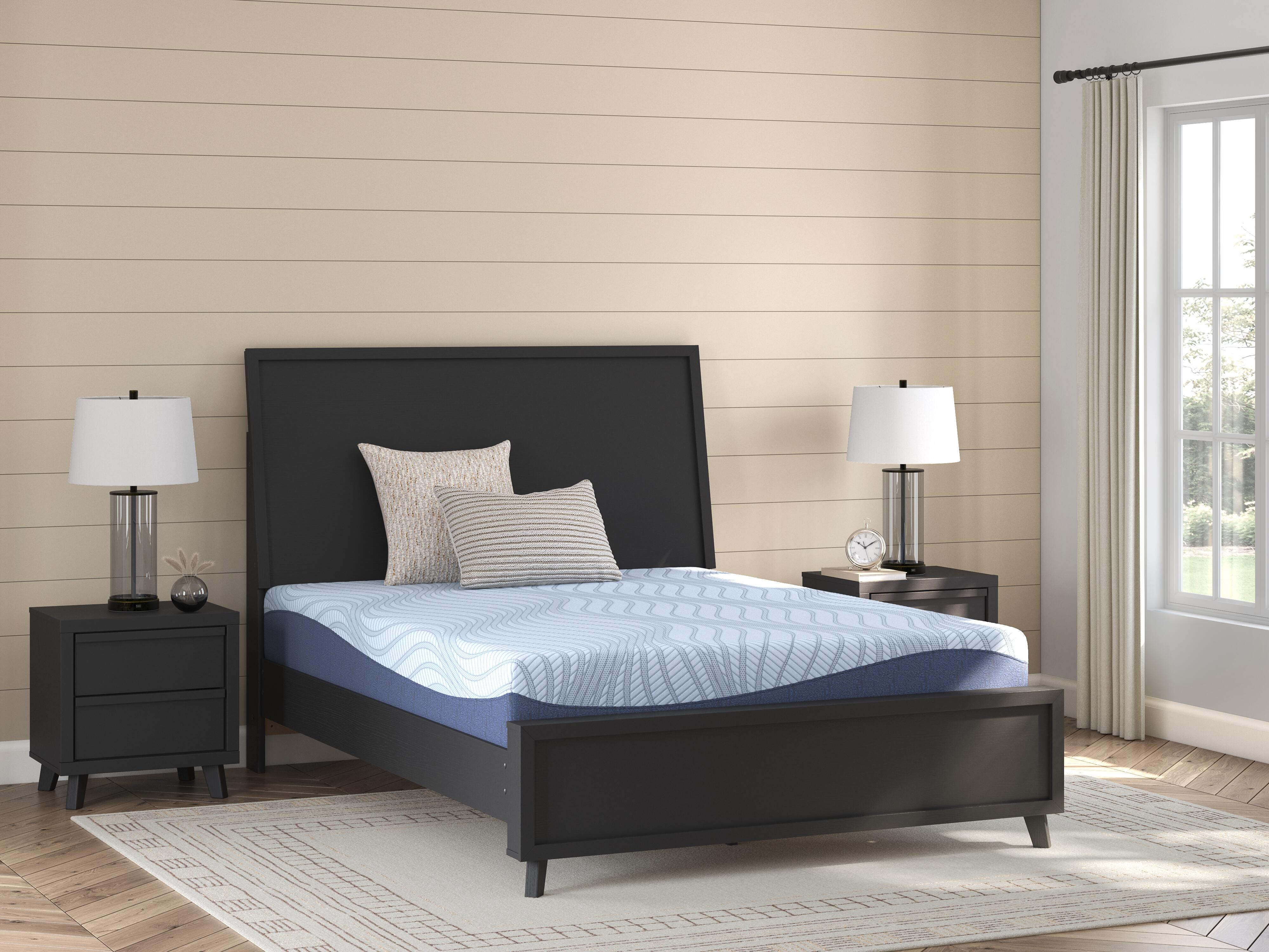 Dar Furniture - Ashley Furniture - Peak 2.0 10 Memory Foam King Mattress - King / Light Blue - M20541
