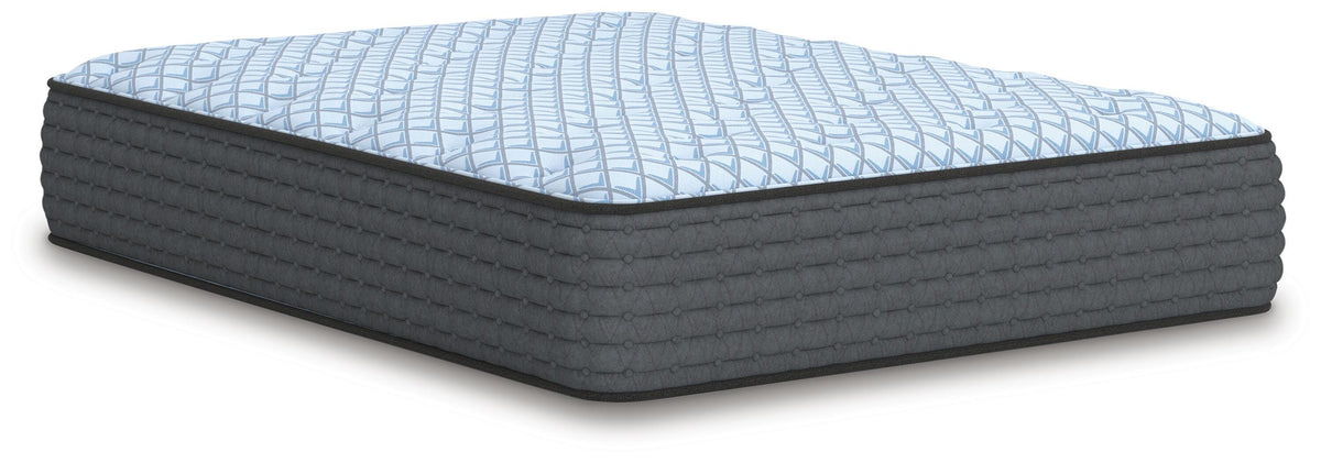 Dar Furniture - Ashley Furniture - Destin Cove Plush Twin Mattress - Twin / Blue - M33111