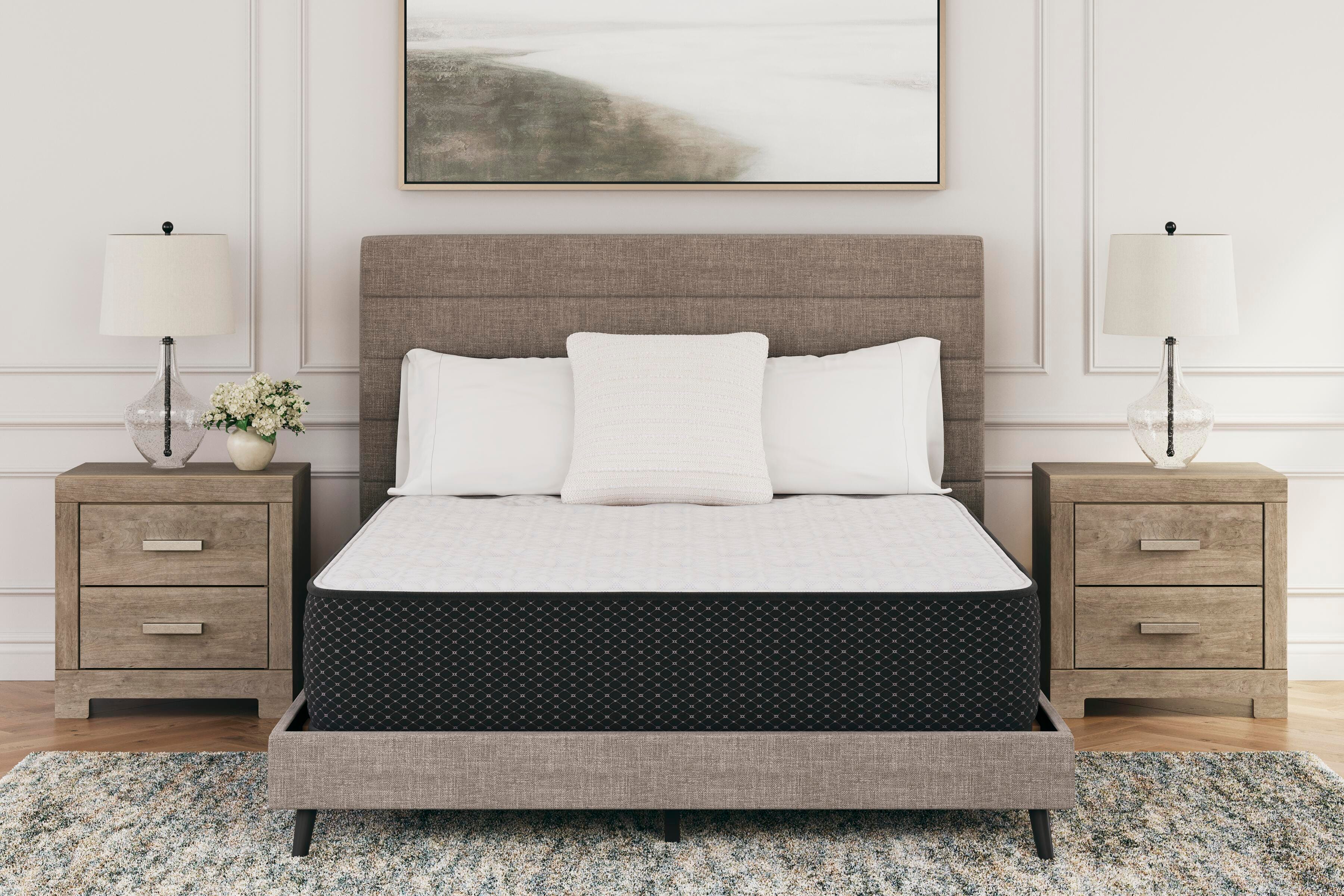Dar Furniture - Ashley Furniture - Limited Edition Plush Twin Mattress - Twin / White - M41111