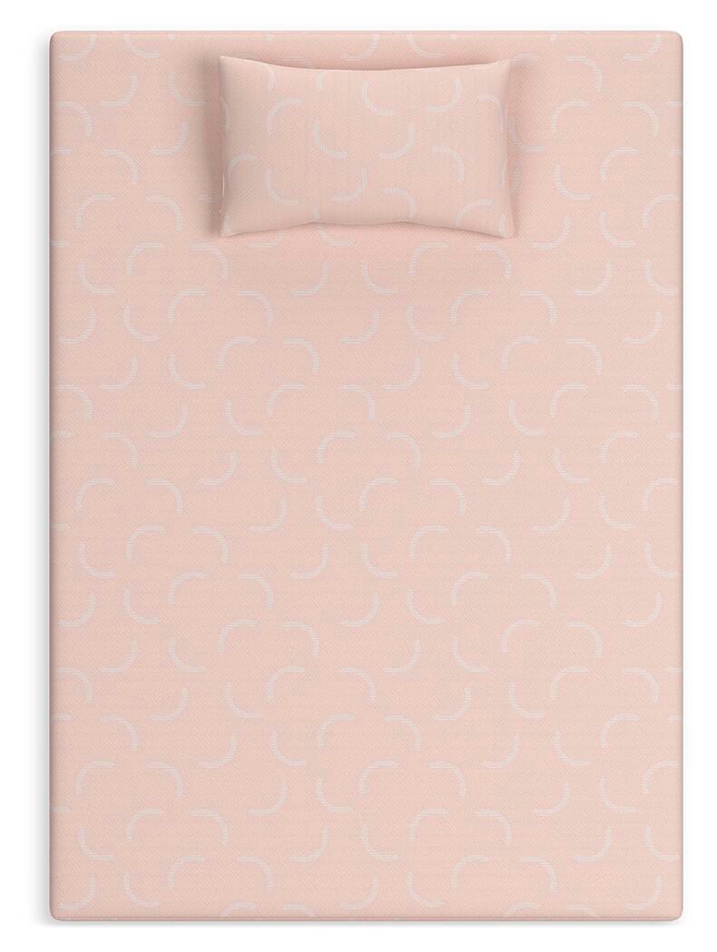 iKidz Coral Full Mattress and Pillow