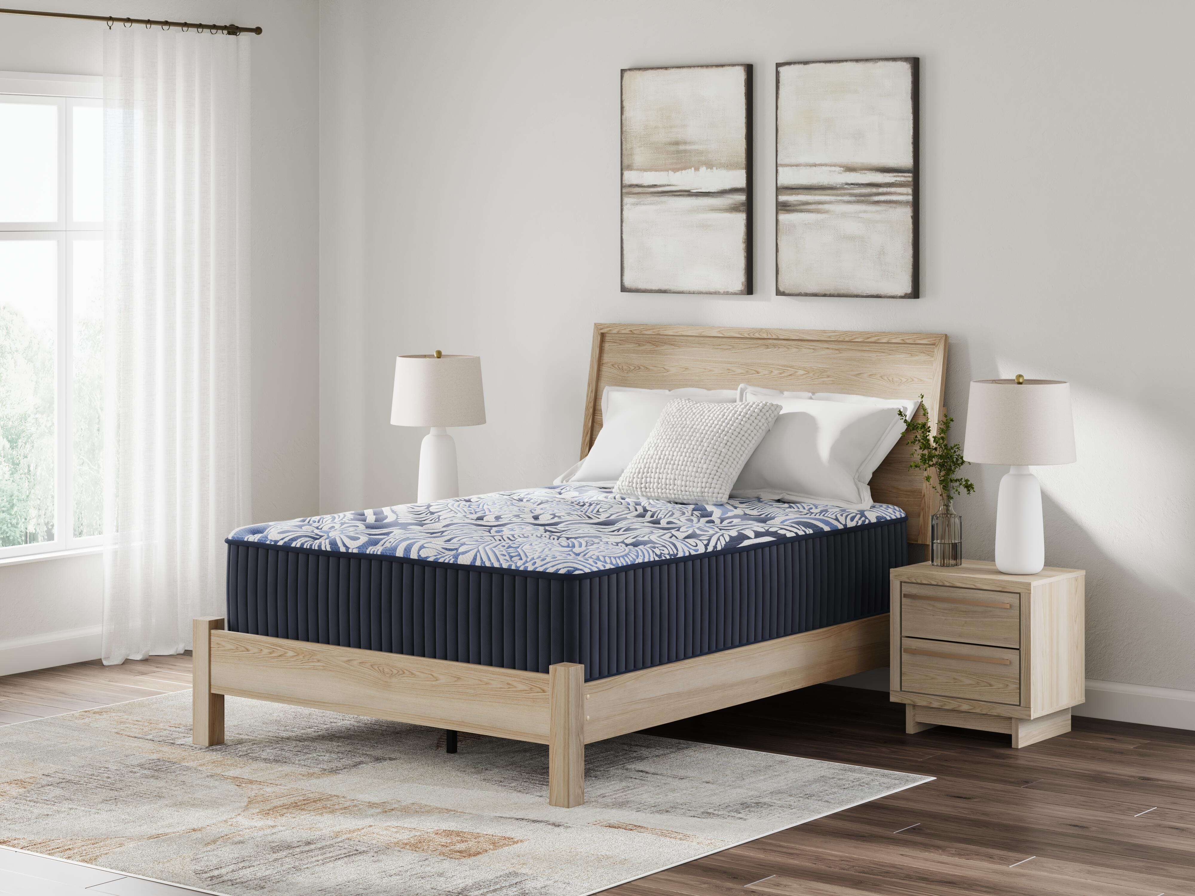 Dar Furniture - Ashley Furniture - Firm Luxe 2.0 King Mattress - King / Blue - M49641