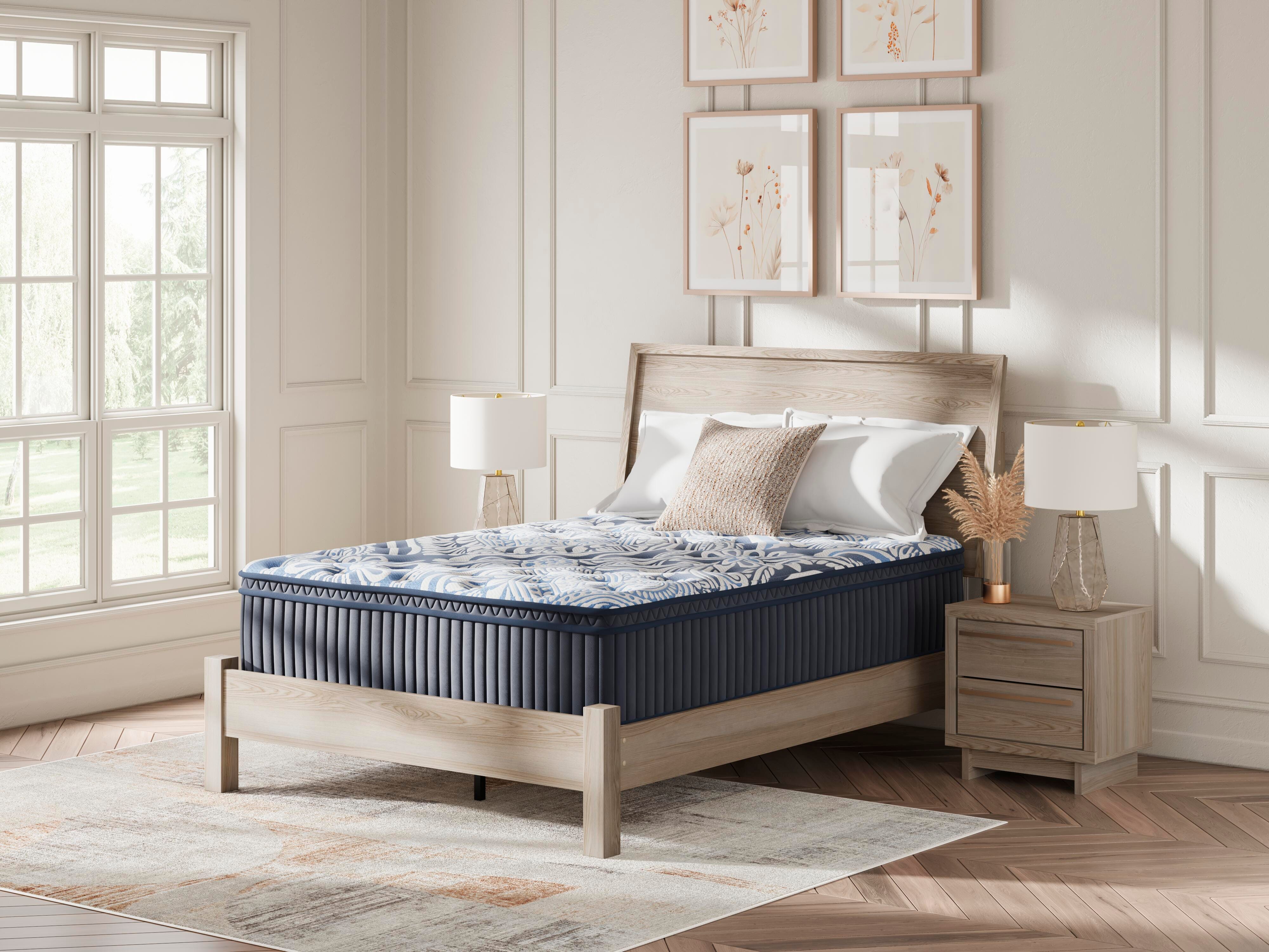 Dar Furniture - Ashley Furniture - Plush Luxe 2.0 California King Mattress - California King / Blue - M49751