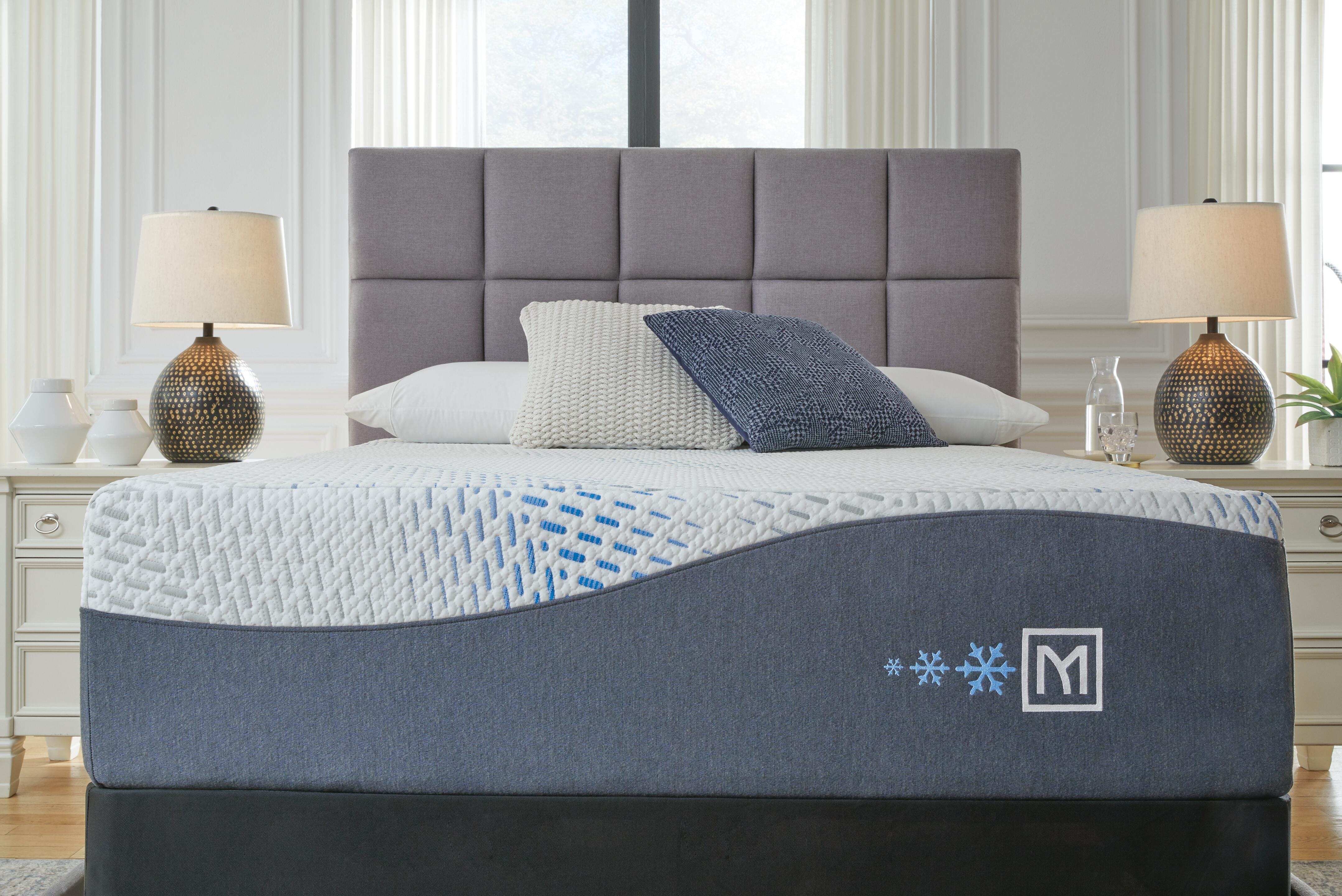 Dar Furniture - Ashley Furniture - Millennium Luxury Plush Gel Latex Hybrid Twin XL Mattress - Twin XL / White - M50871