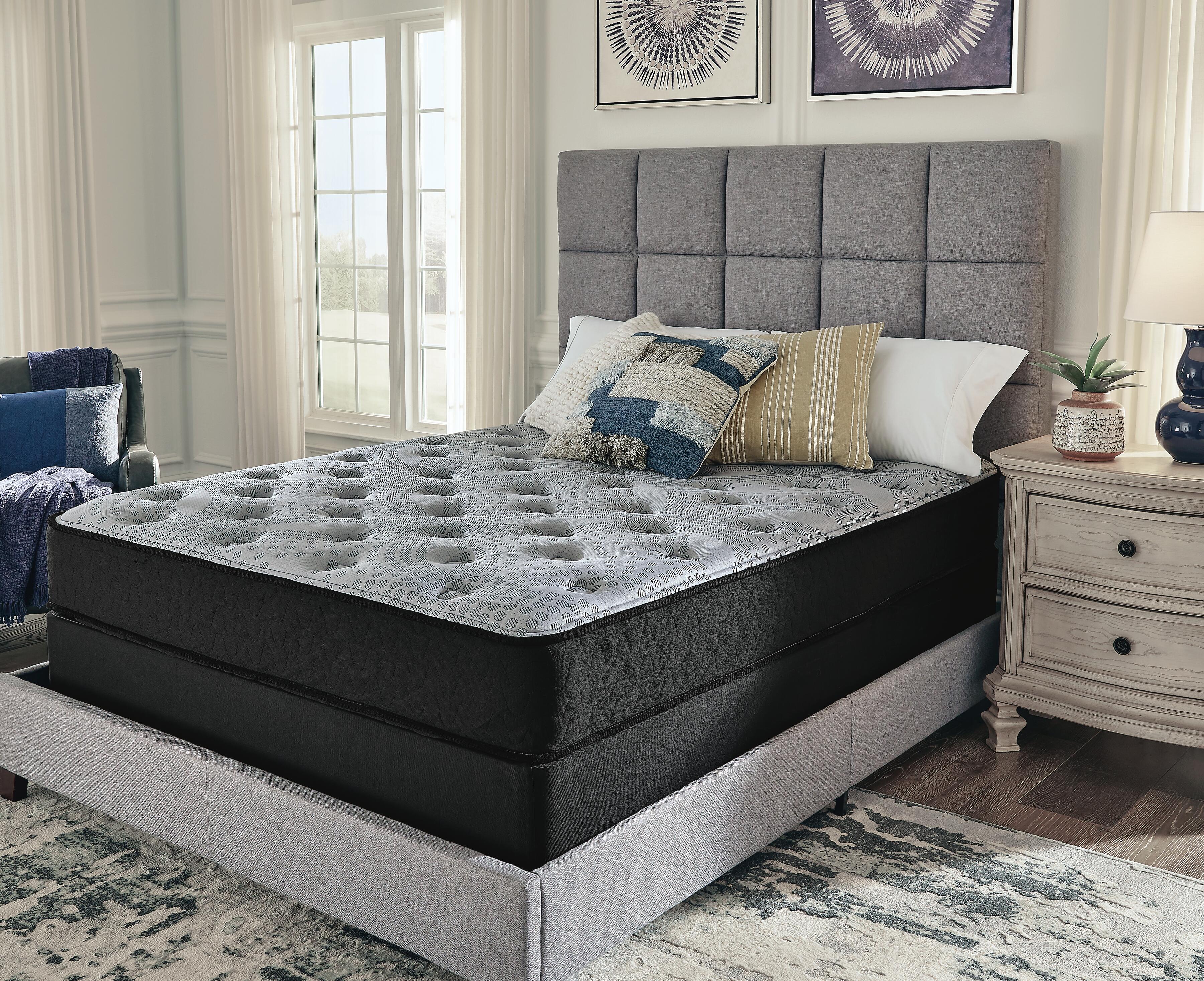 Dar Furniture - Ashley Furniture - Comfort Plus Twin Mattress - Twin / Gray - M50911